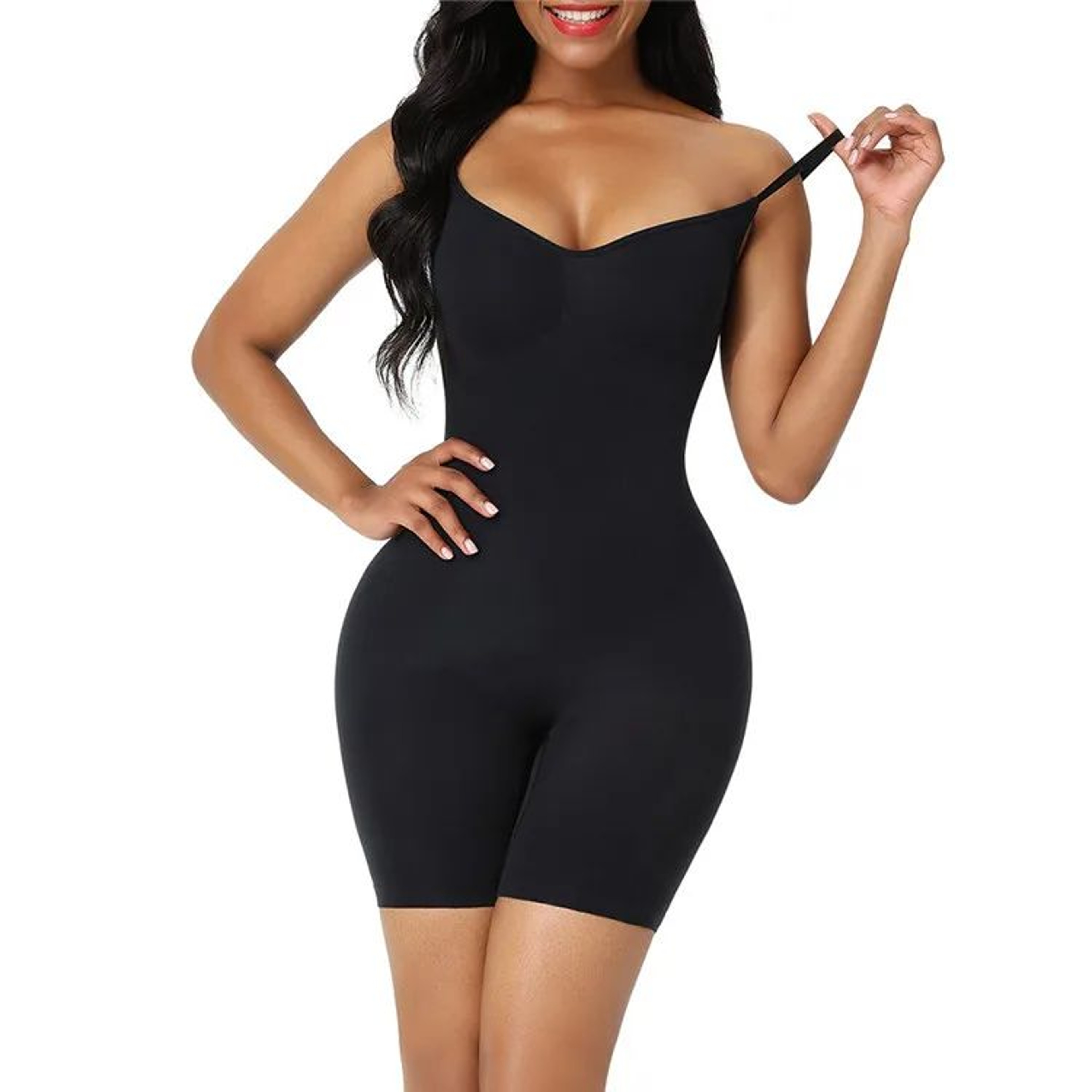 Seamless Tummy Control Shapewear Bodysuit 13