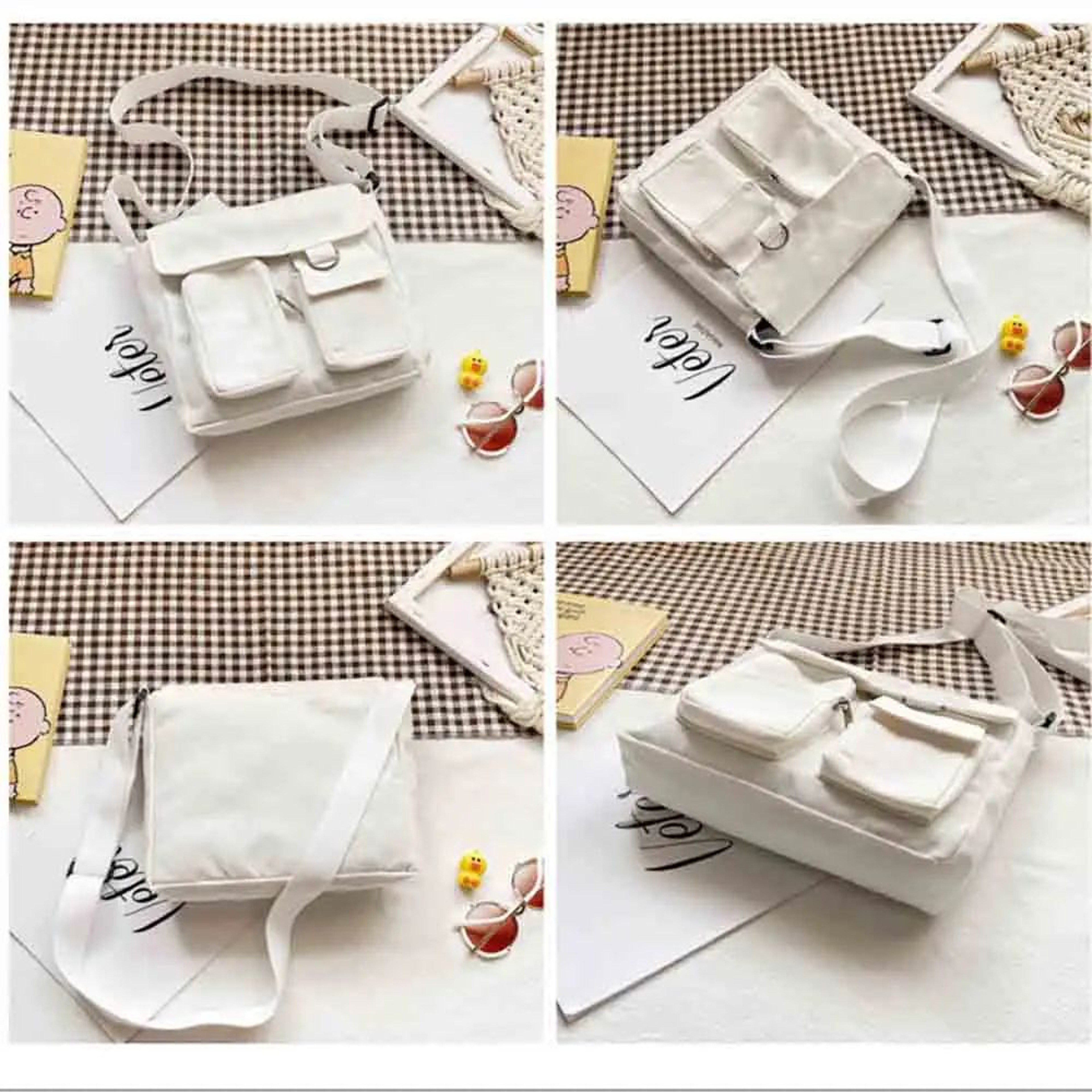 Canvas Crossbody Shoulder Bag For Women 8
