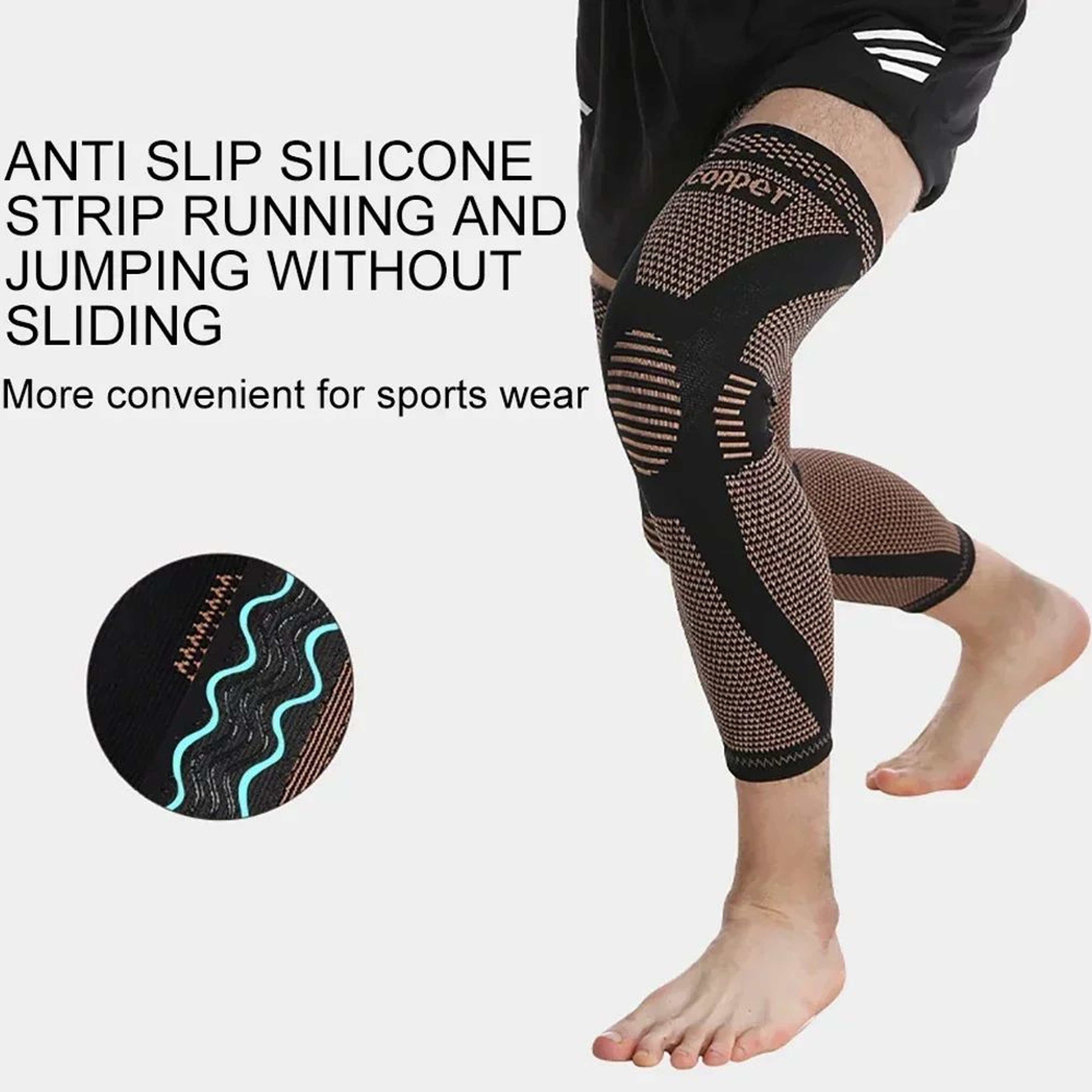 Copper Compression Full Leg Sleeves 4
