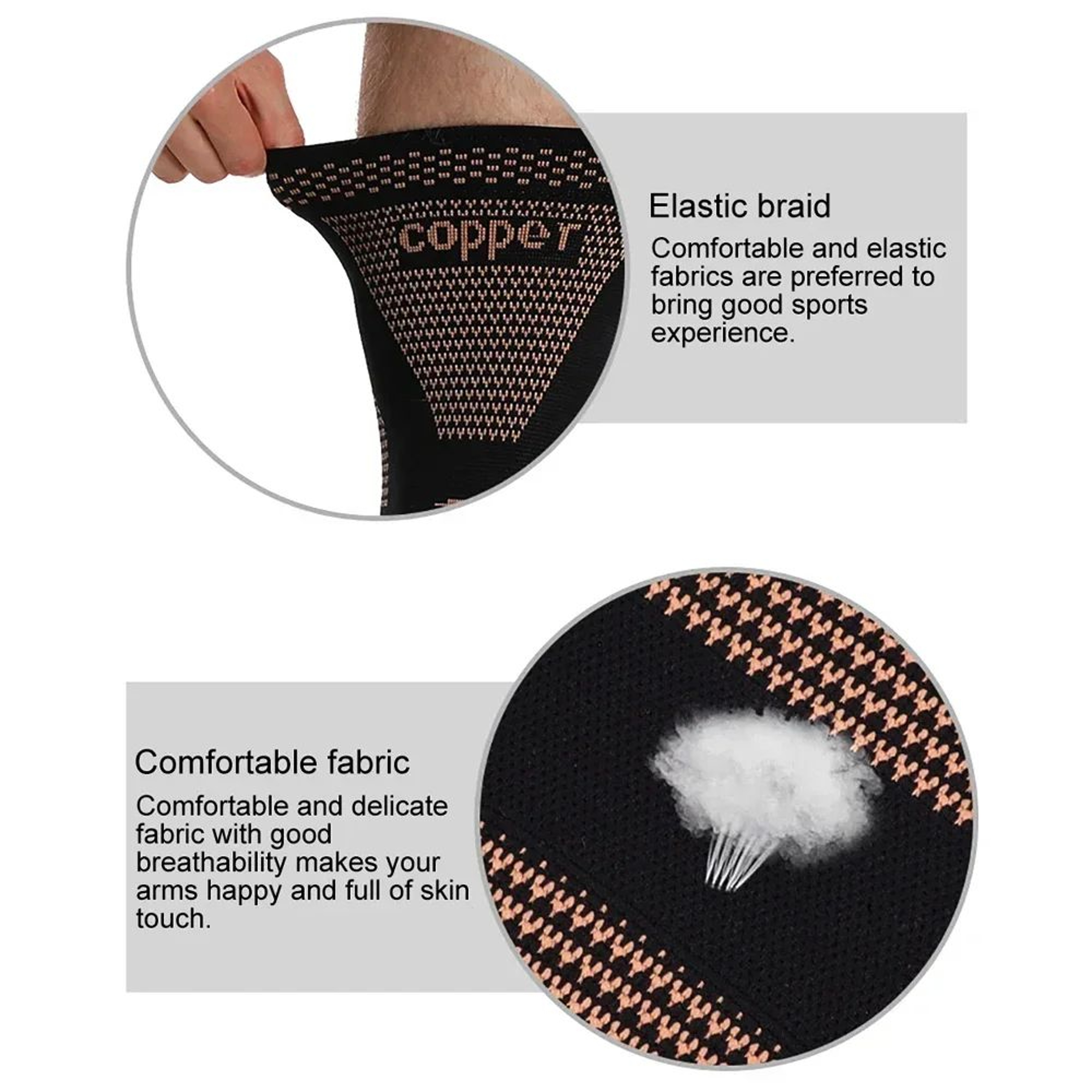 Copper Compression Full Leg Sleeves 13
