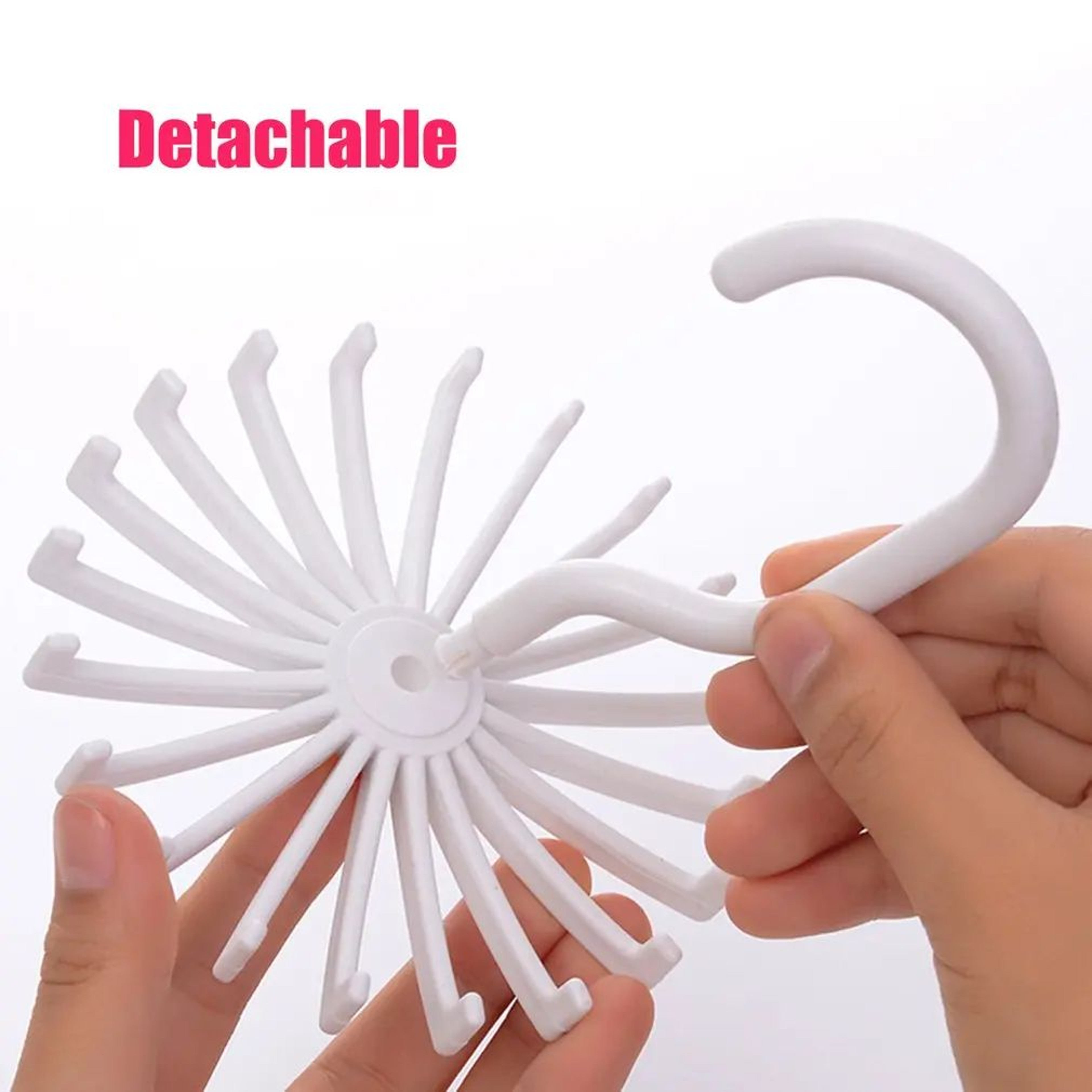 360 Degree Rotating Scarf And Tie Hanger Rack 8