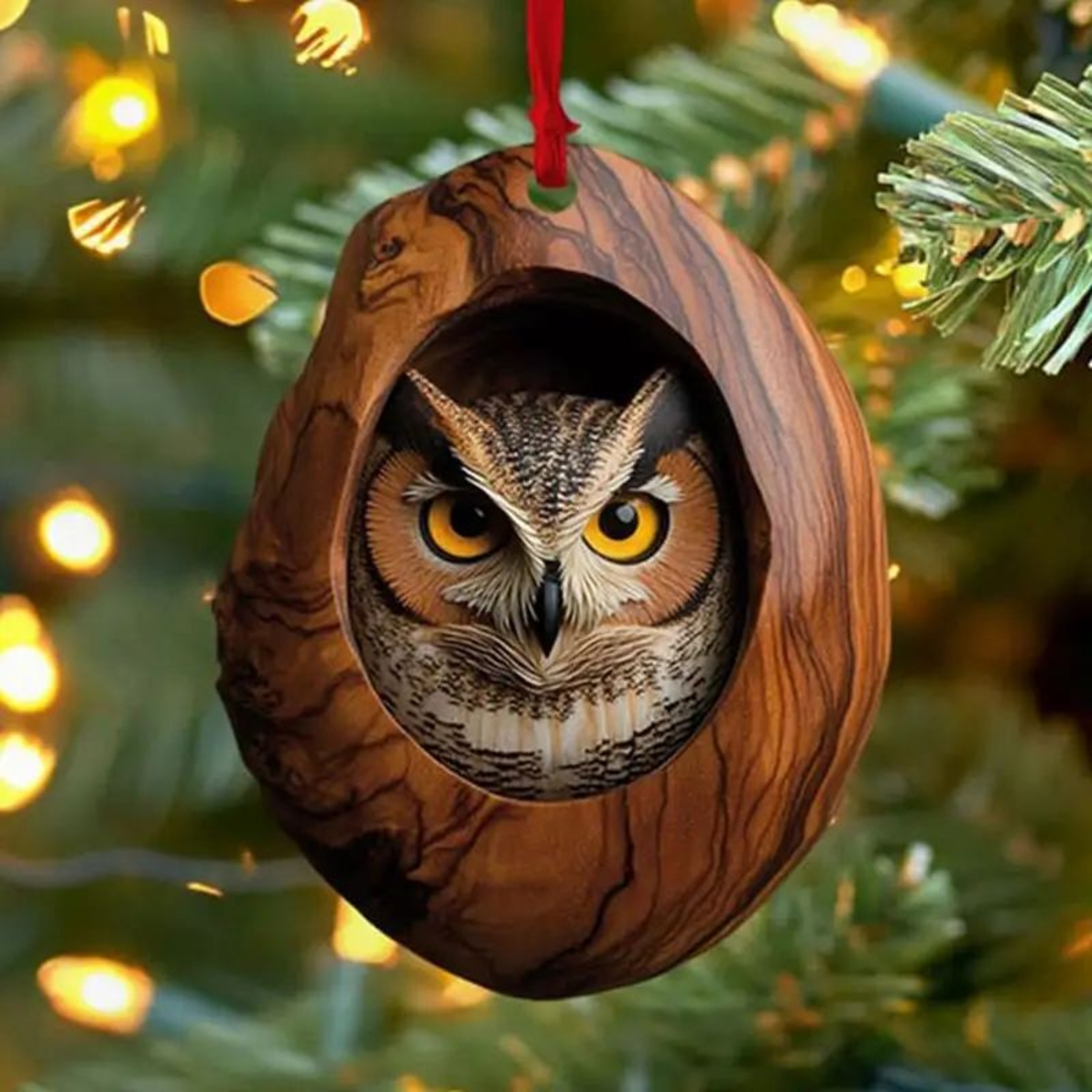 Christmas Animal Acrylic Pendant Ornaments 5
