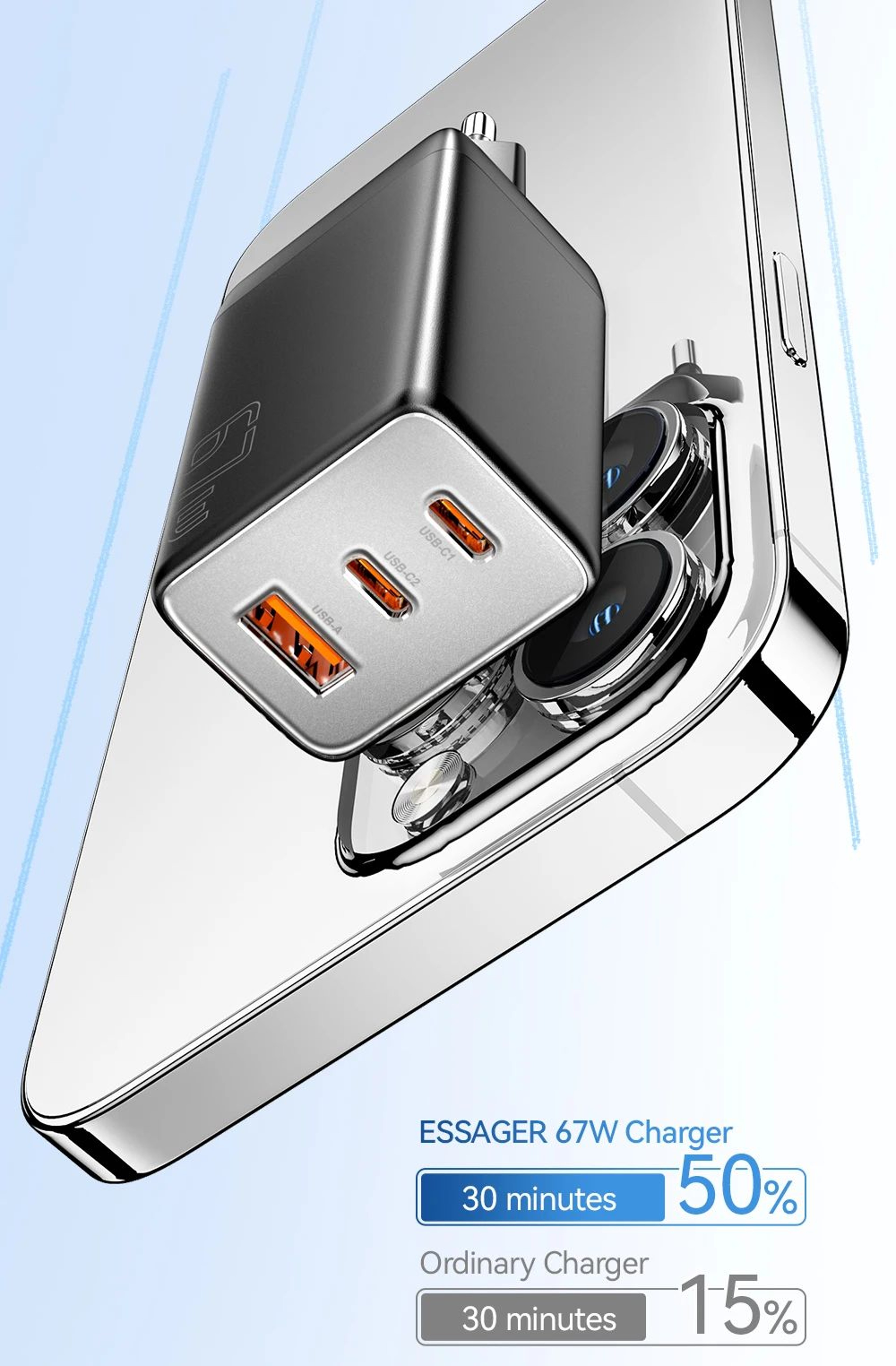 67W GaN Fast Charger 11