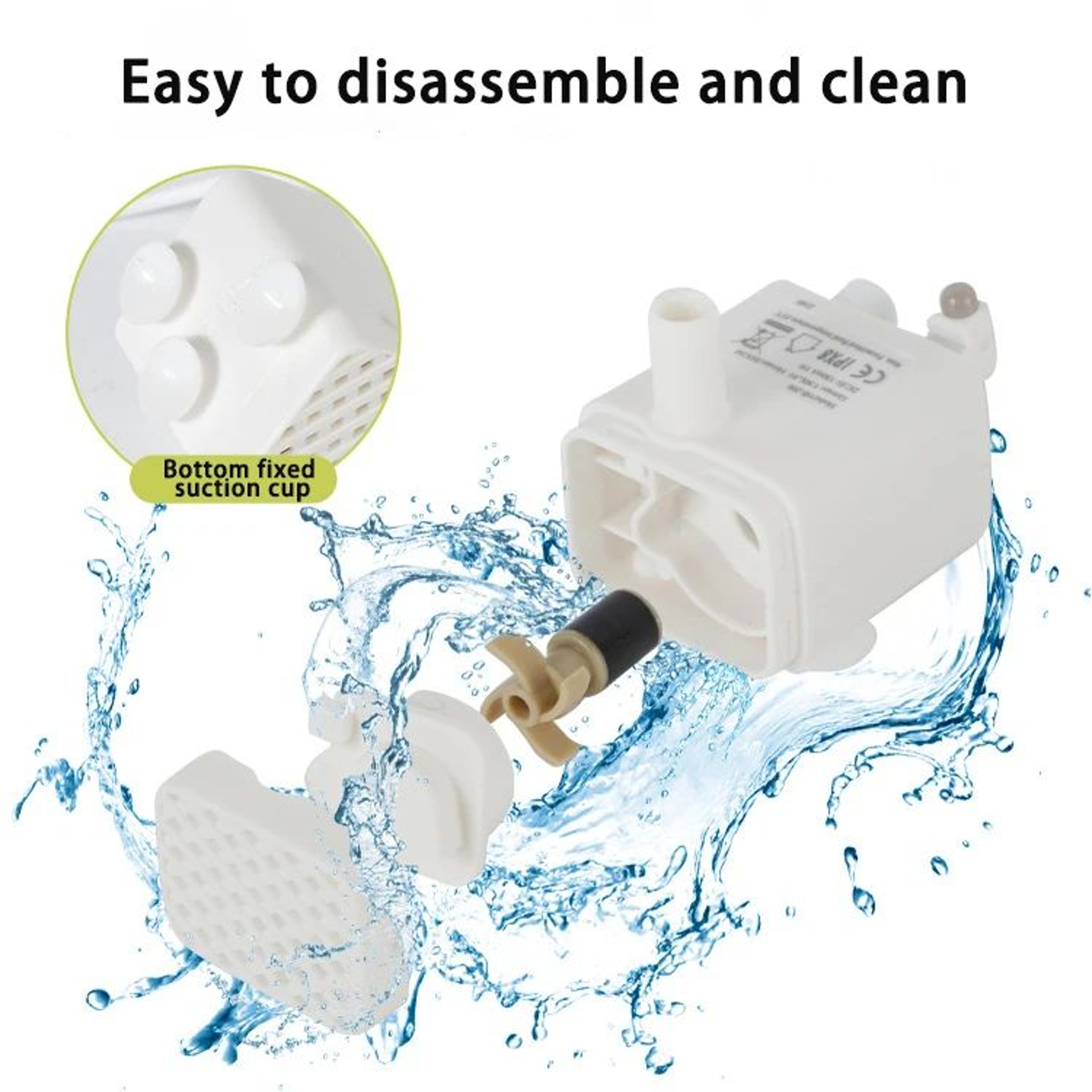 Stainless Steel Pet Water Fountain 6