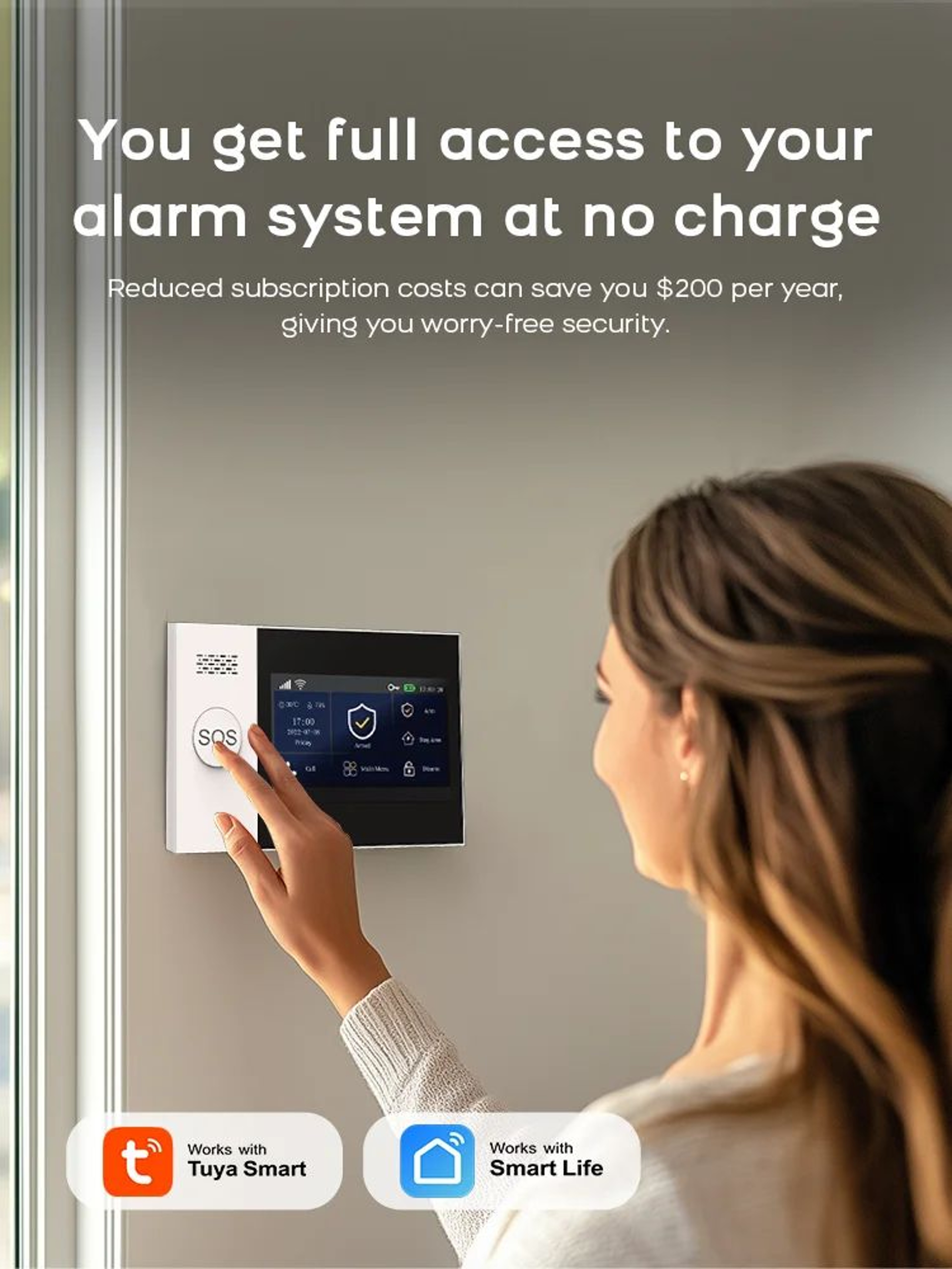 4G Smart Home Alarm System 9