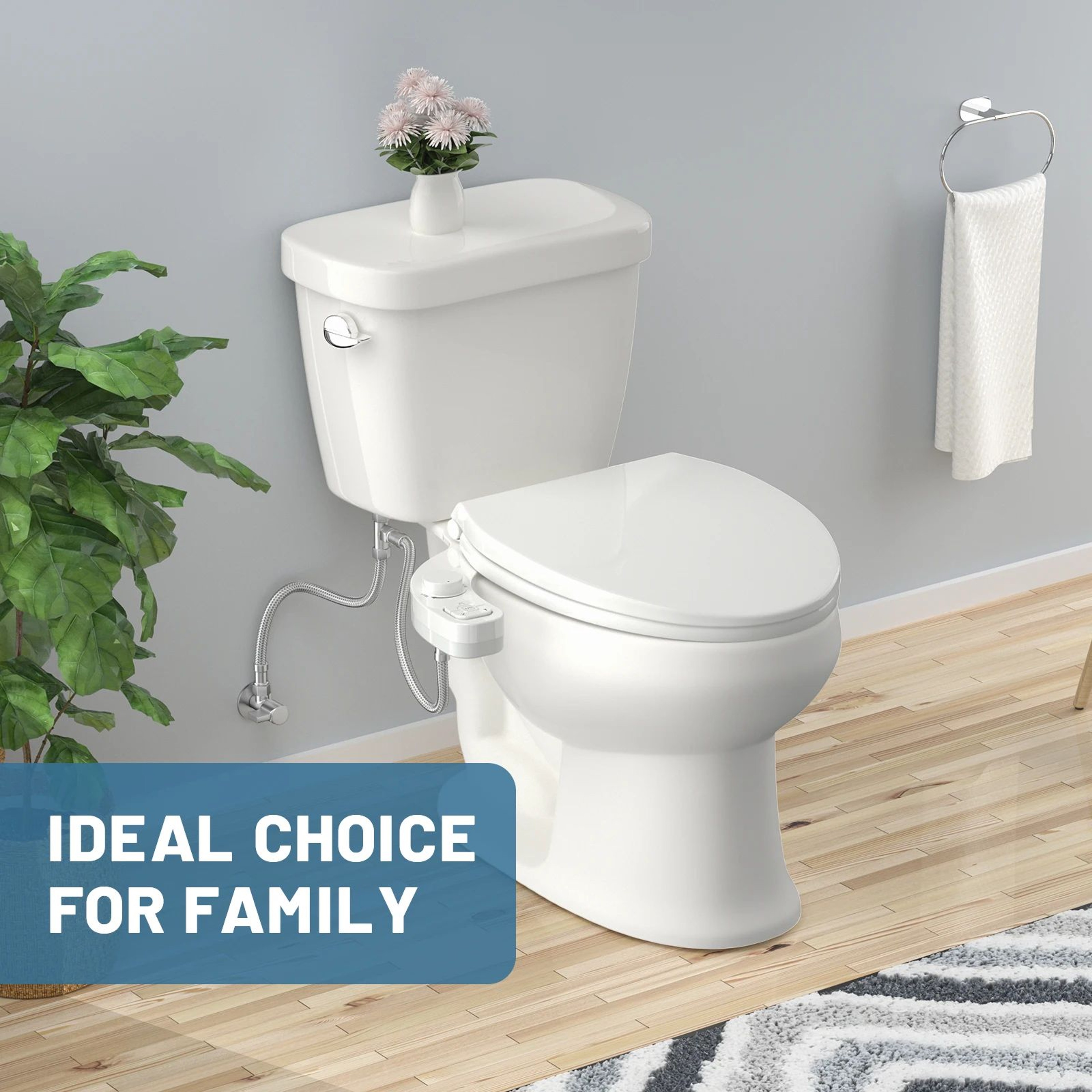 Dual Nozzle Non Electric Bidet 5