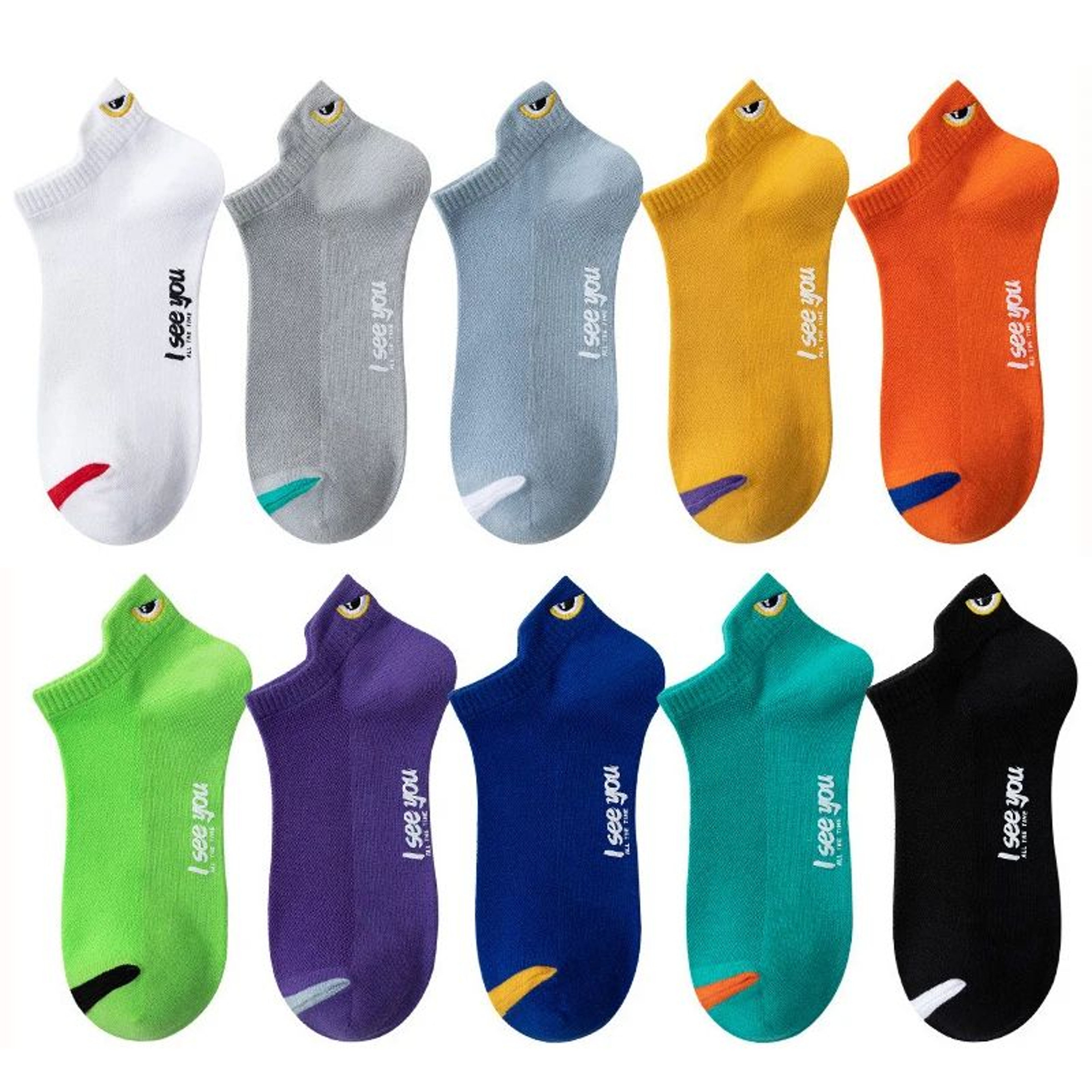 Breathable Low Cut Ankle Socks 17