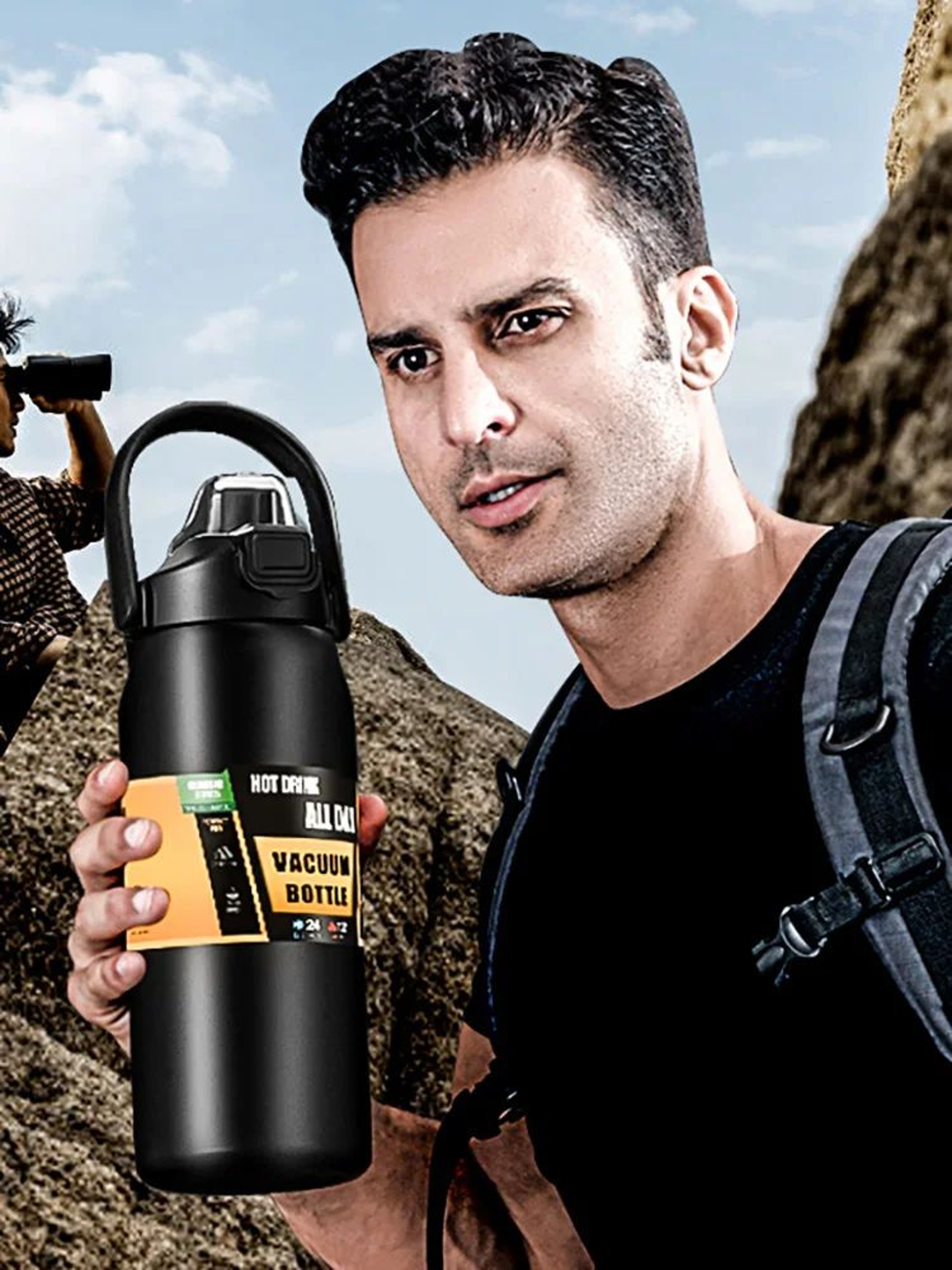 Stainless Steel Thermal Tumbler With Straw 4