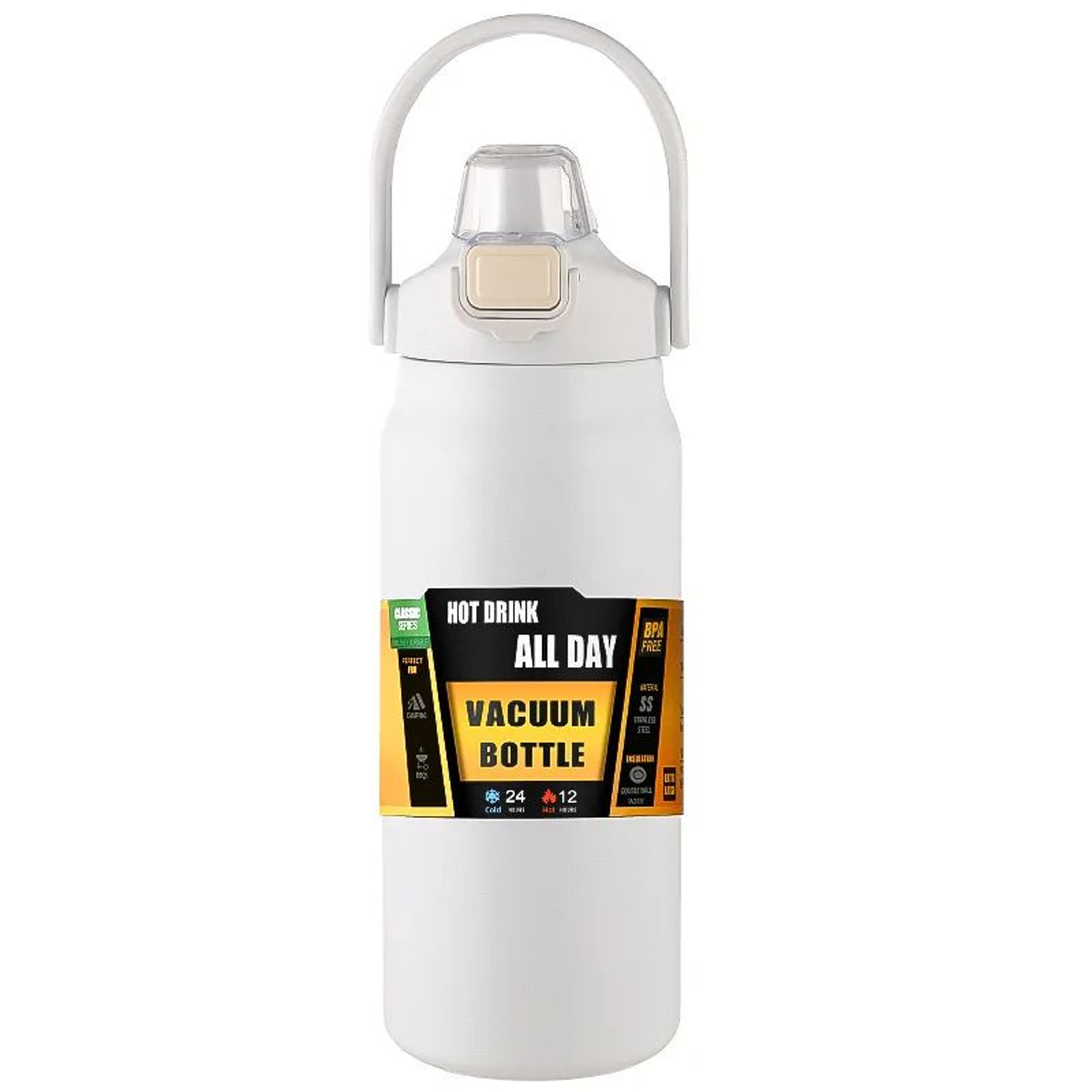 Stainless Steel Thermal Tumbler With Straw 17