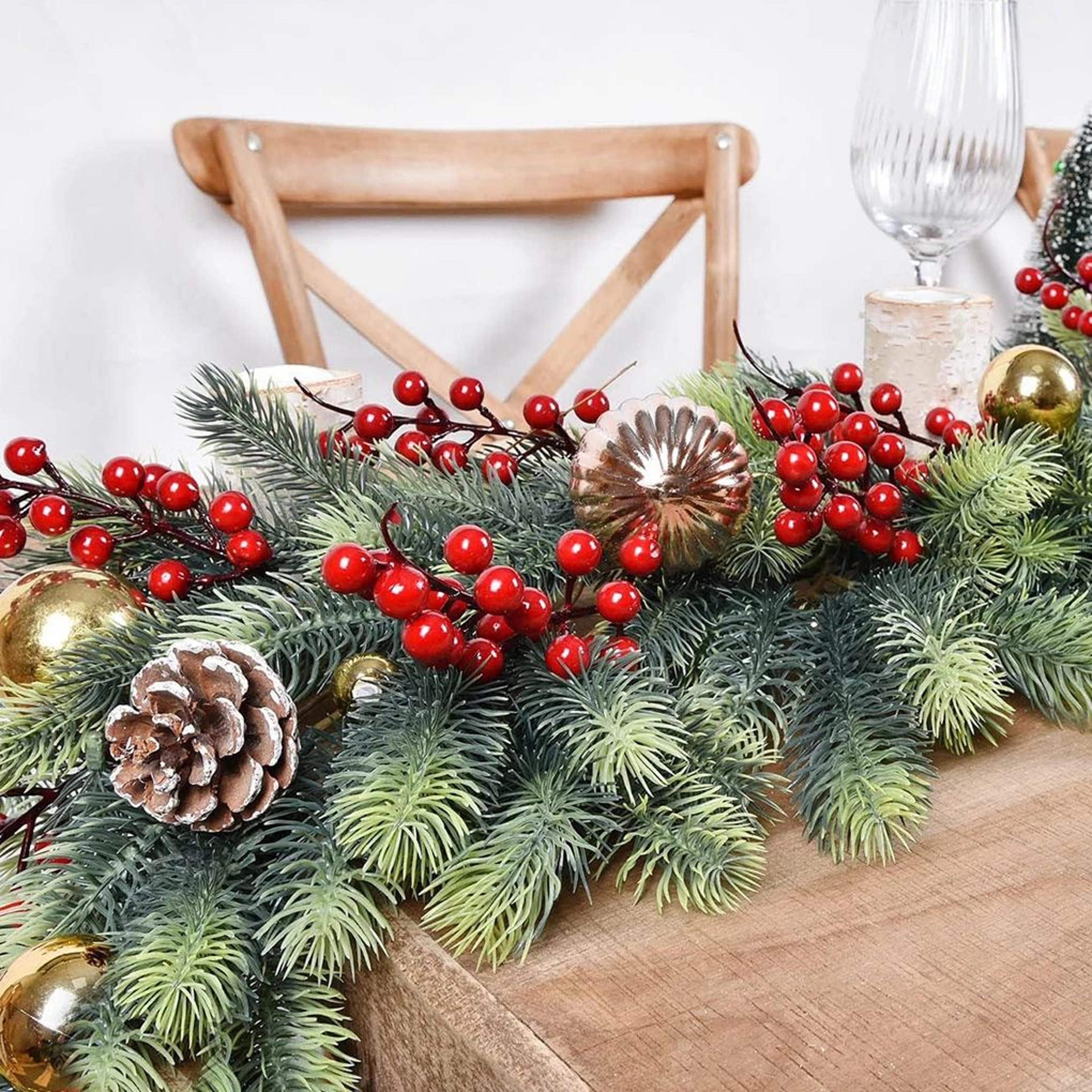 180cm Artificial Pine Garland Decor 6