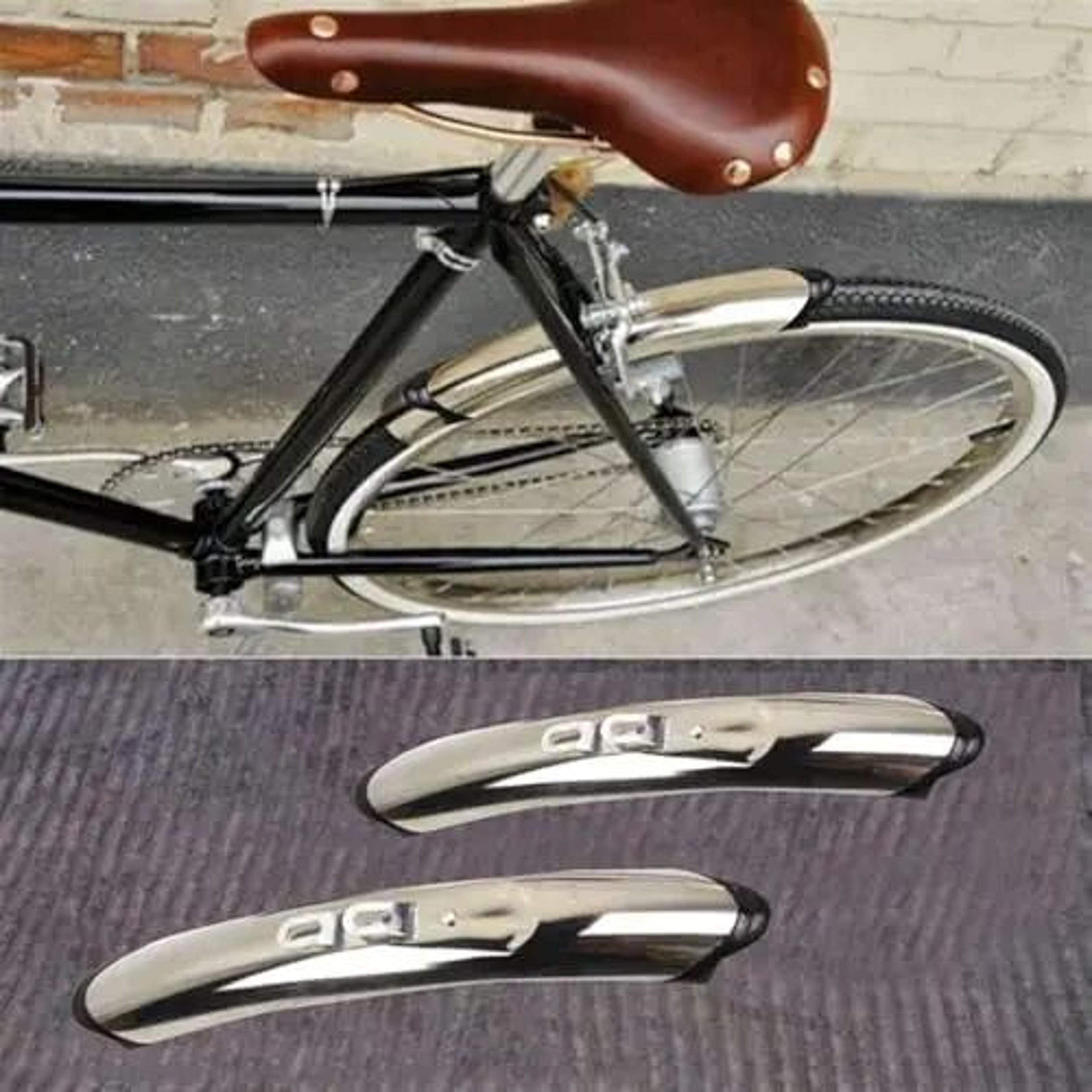 Lightweight Road Bike Mudguards 0