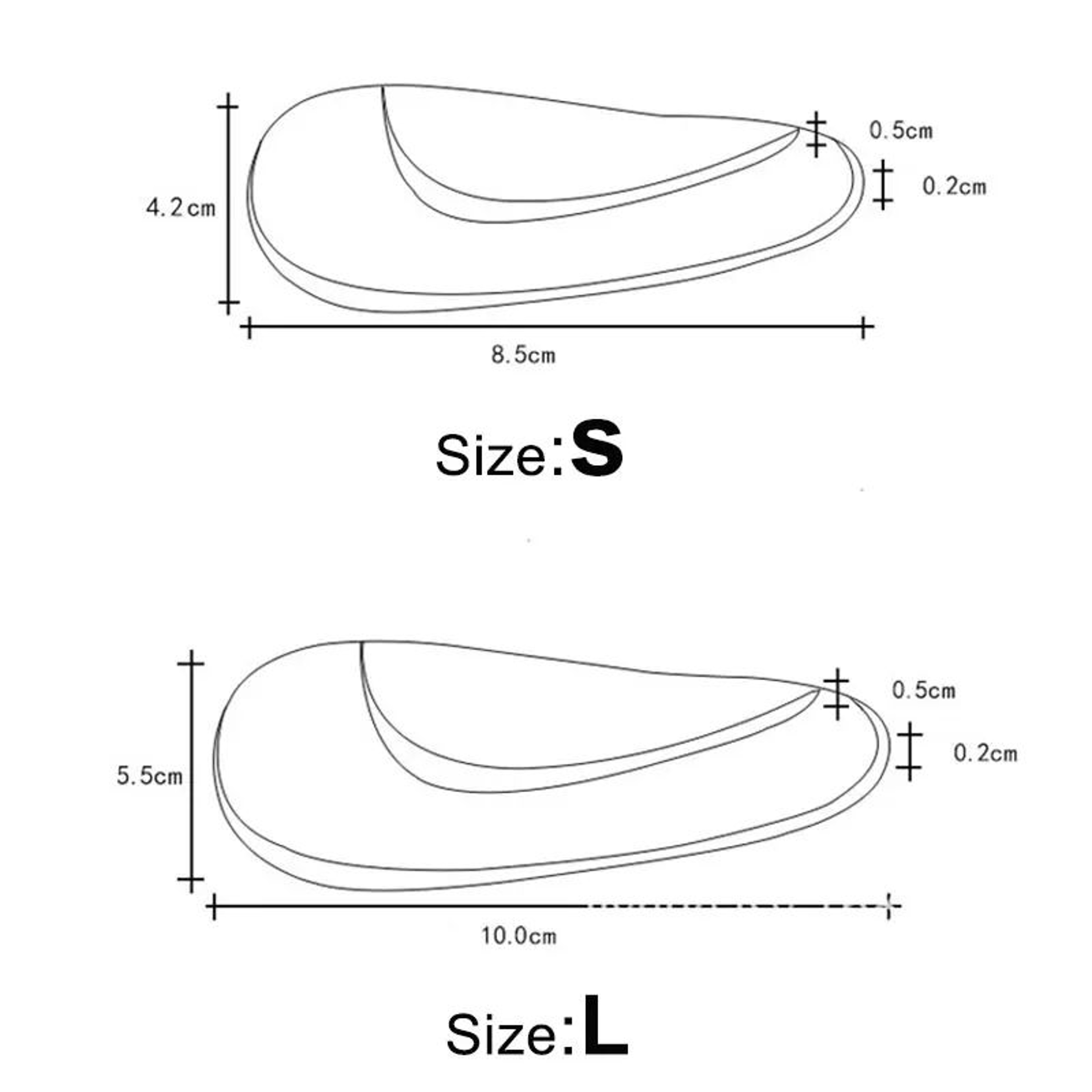 Kids Arch Support Orthotic Insoles 5