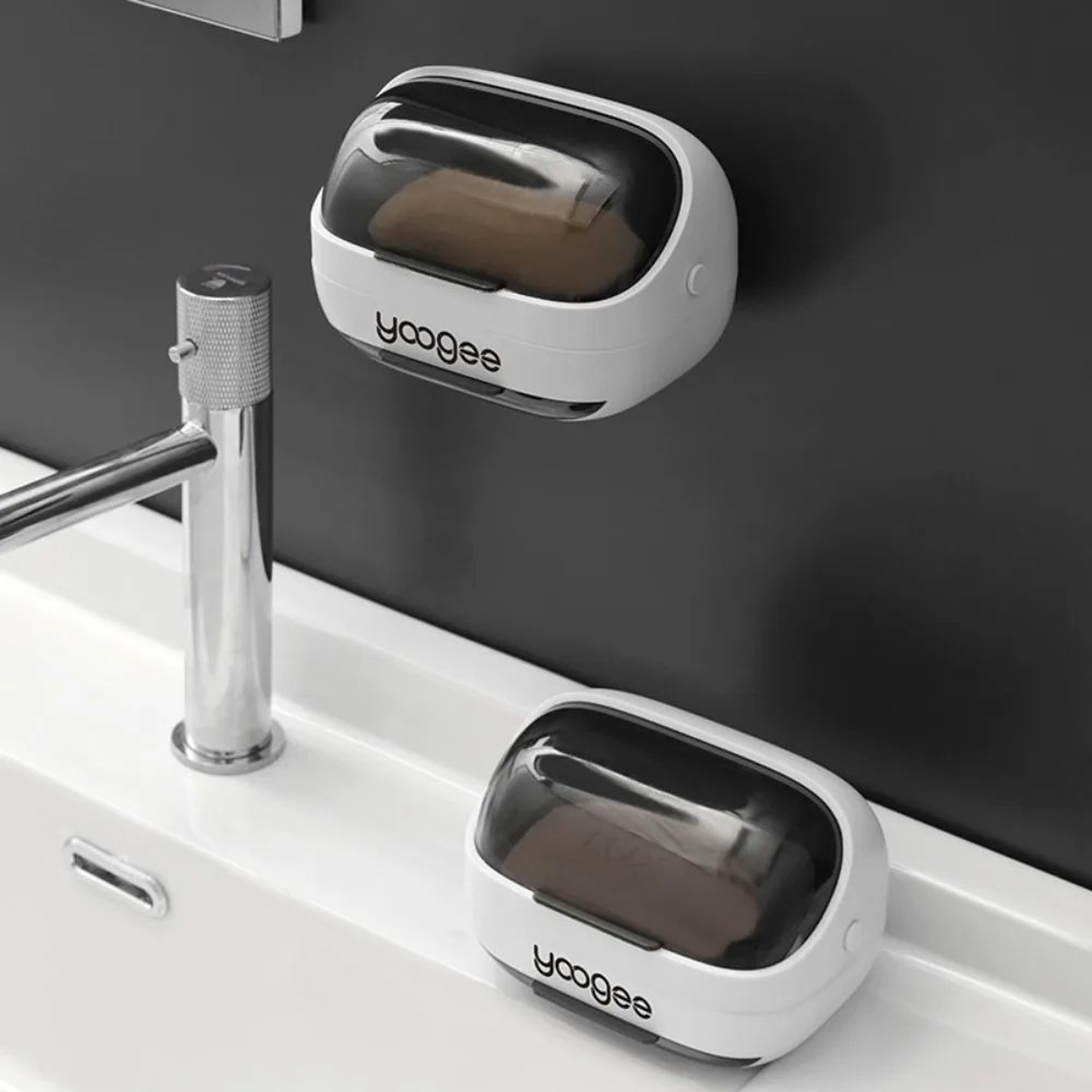 Eco Friendly Bathroom Shower Storage Shelf 1