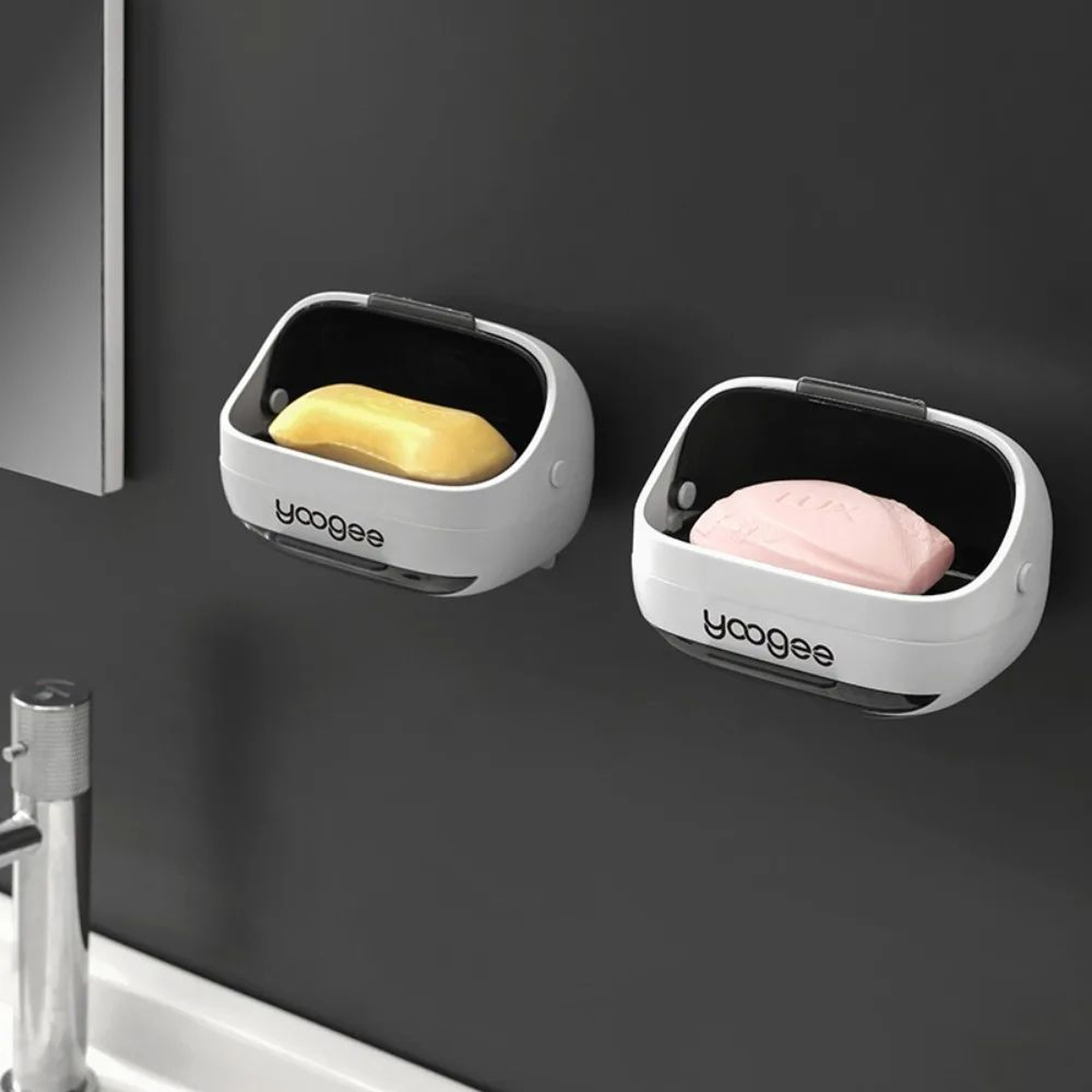 Eco Friendly Bathroom Shower Storage Shelf 5
