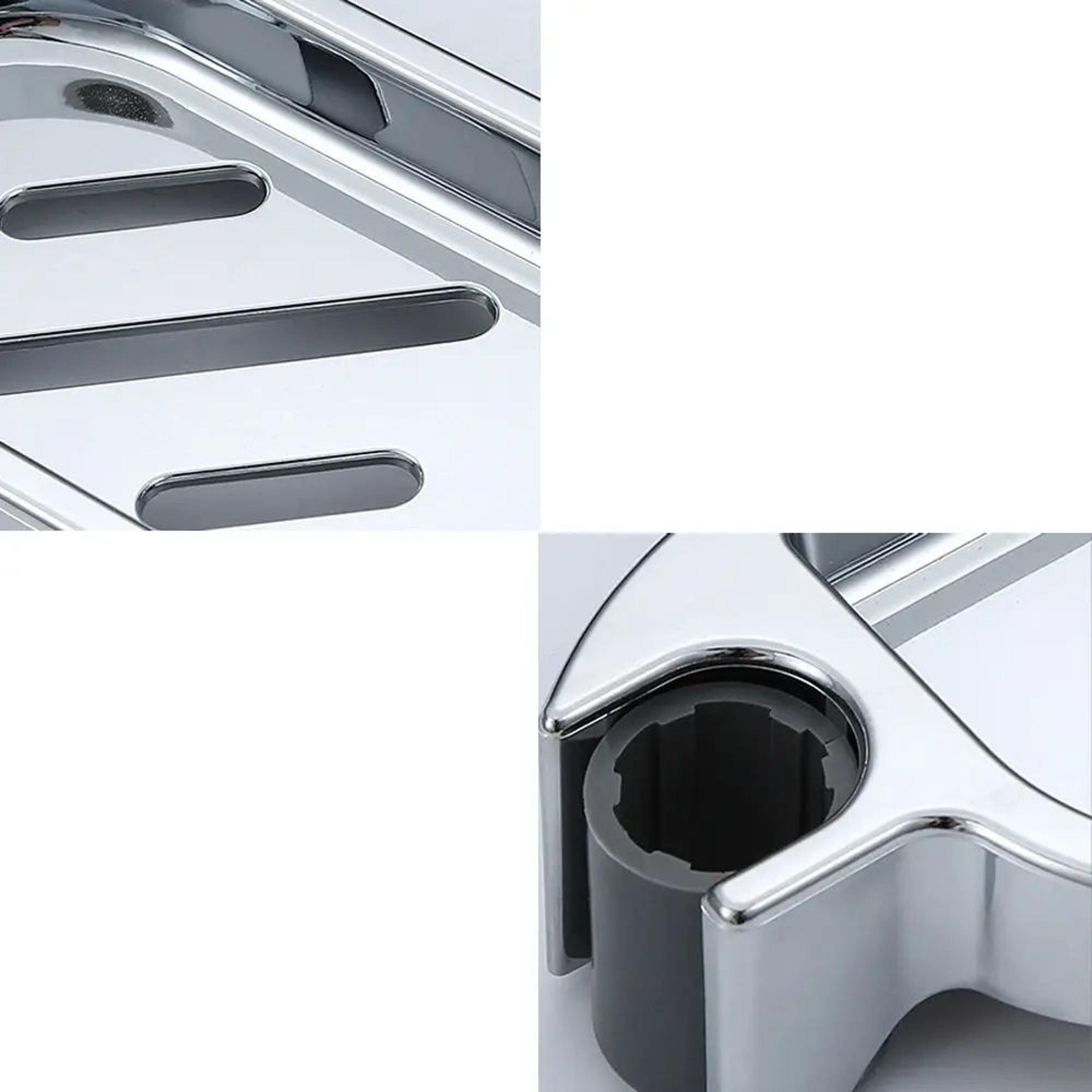 Adjustable Shower Rail Soap Dish Holder Or 22 24 25 Mm Home 6