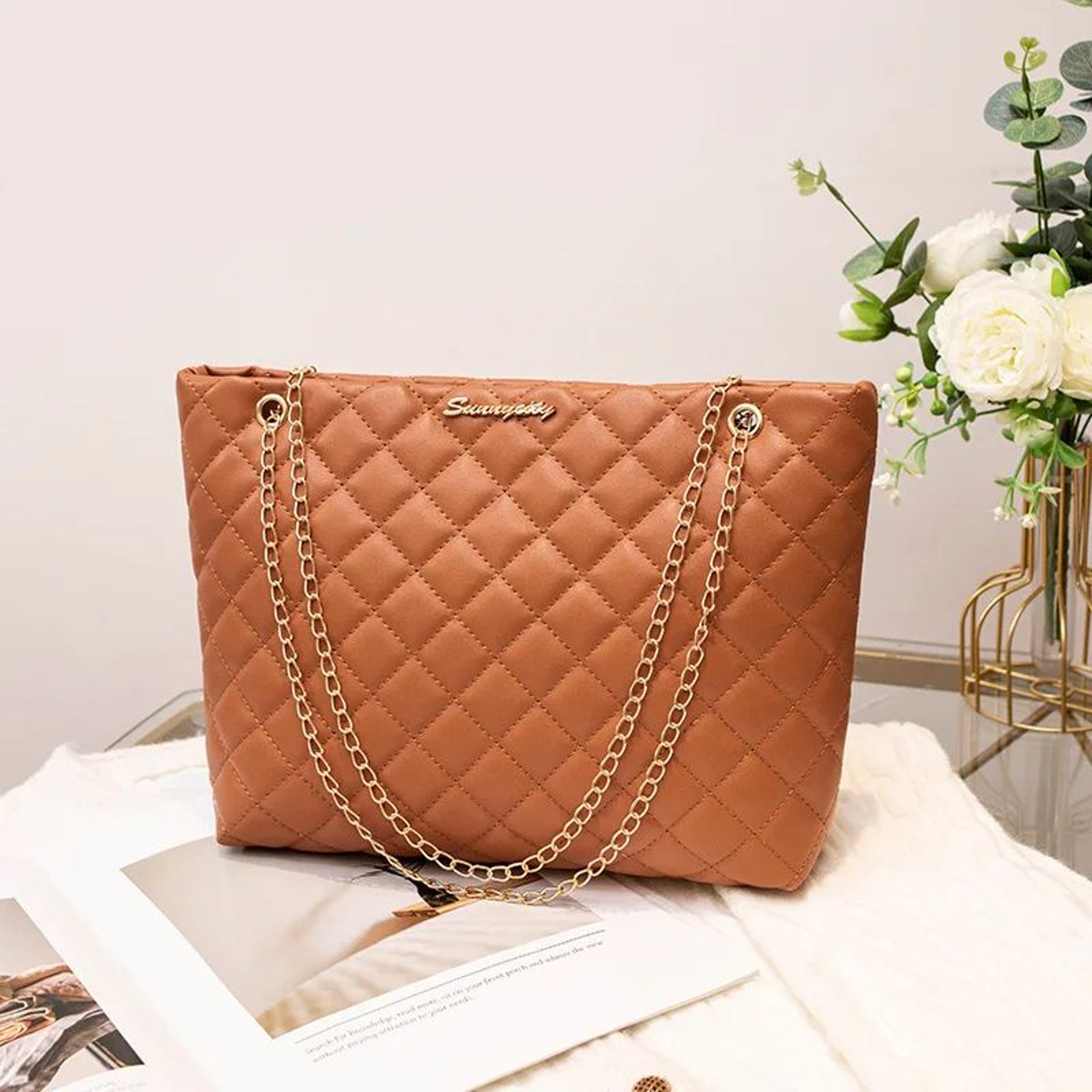 Women PU Leather Shoulder  Crossbody Bag 6