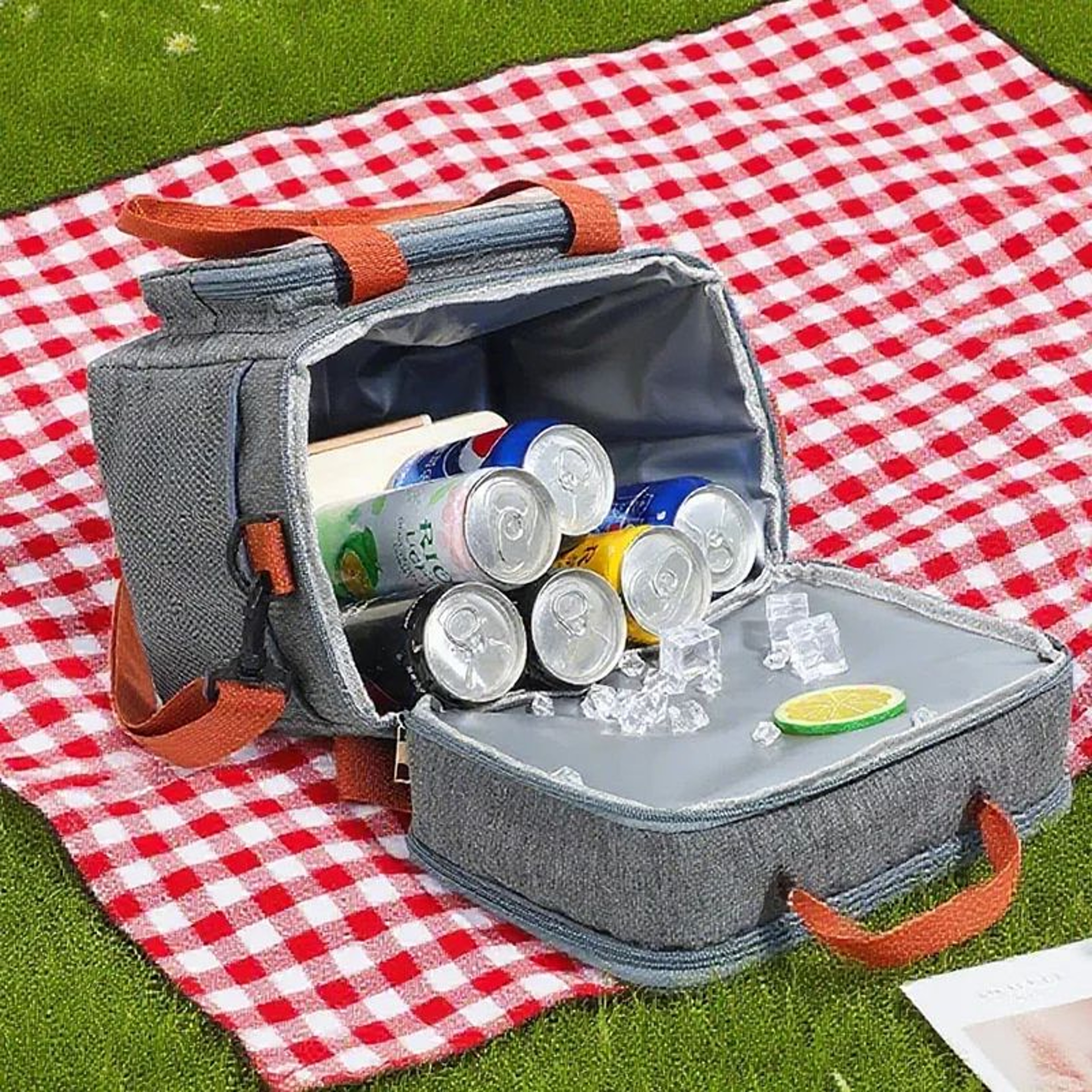 Double Layer Thermal Picnic Lunch Bag 1