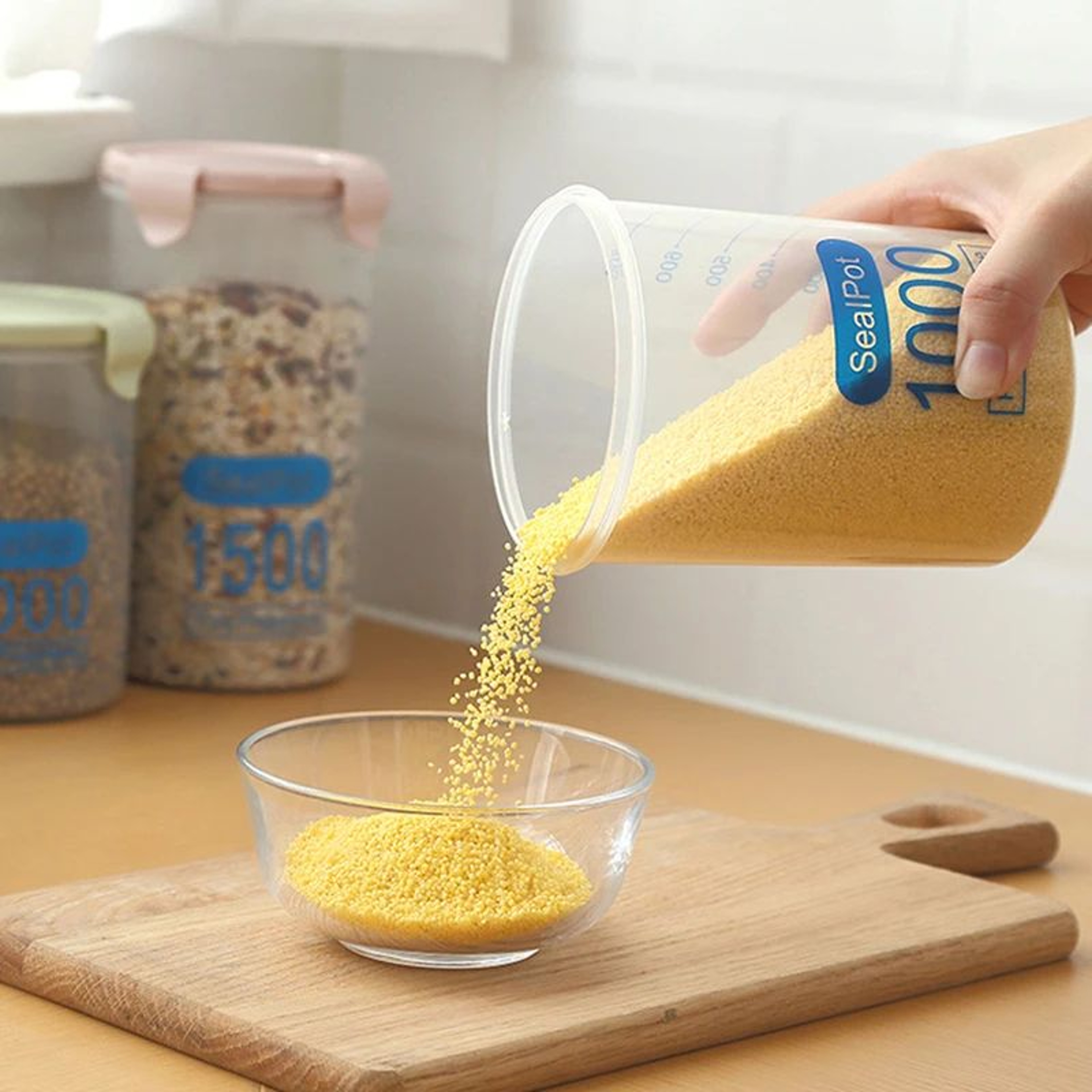 Airtight Kitchen Storage Jar Set 10