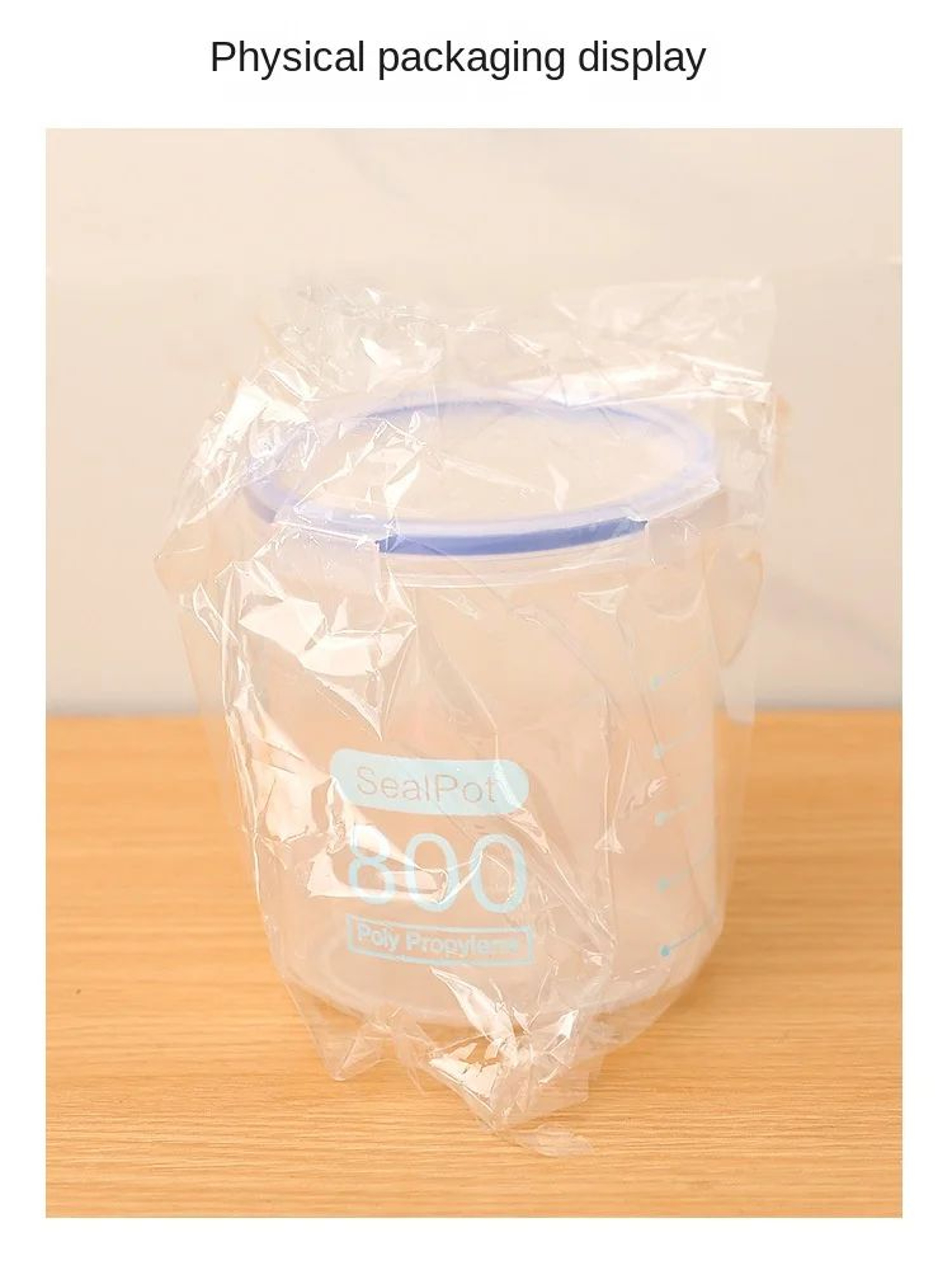 Transparent Airtight Food Storage Jar Set 8