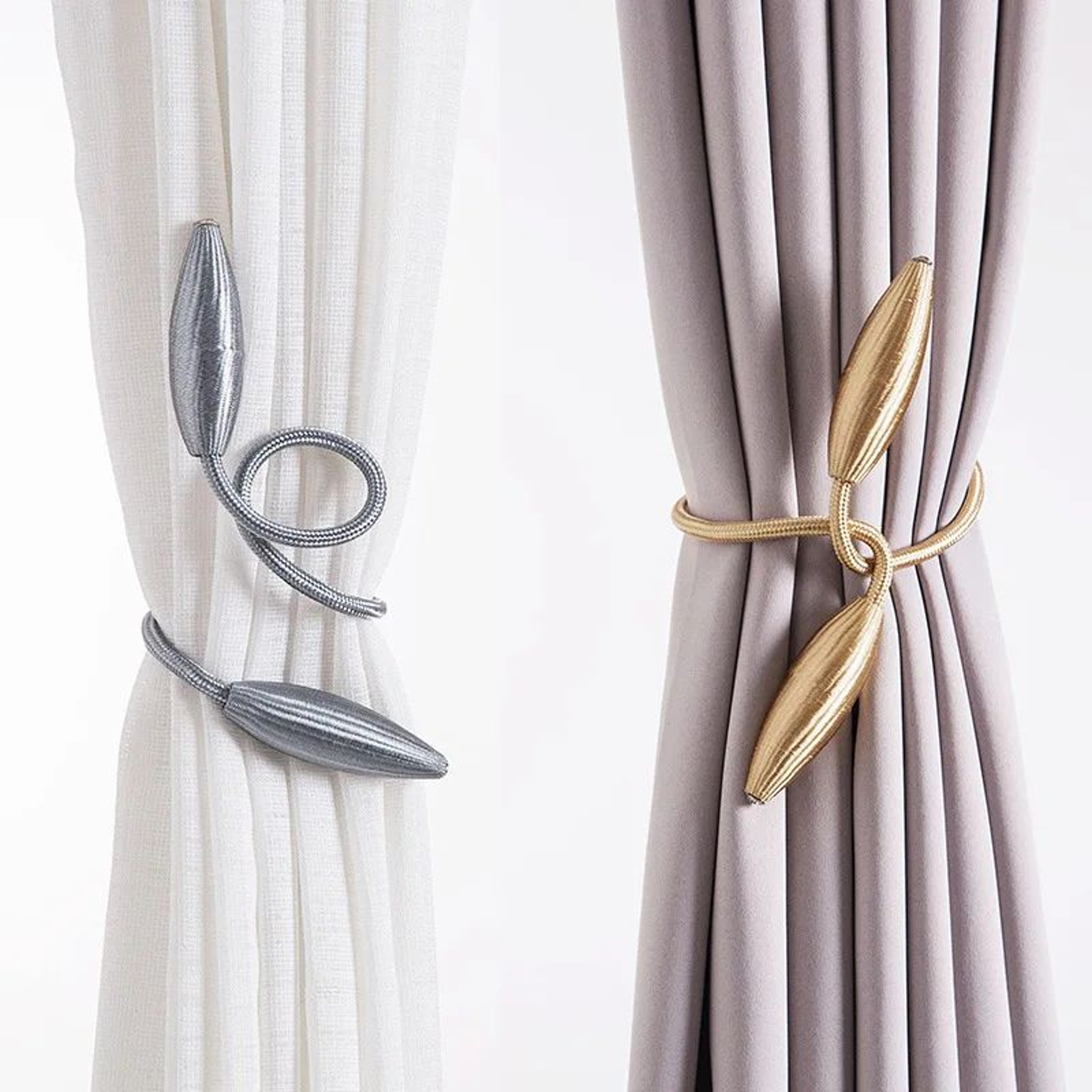 Plush Alloy Curtain Tieback Rope 1