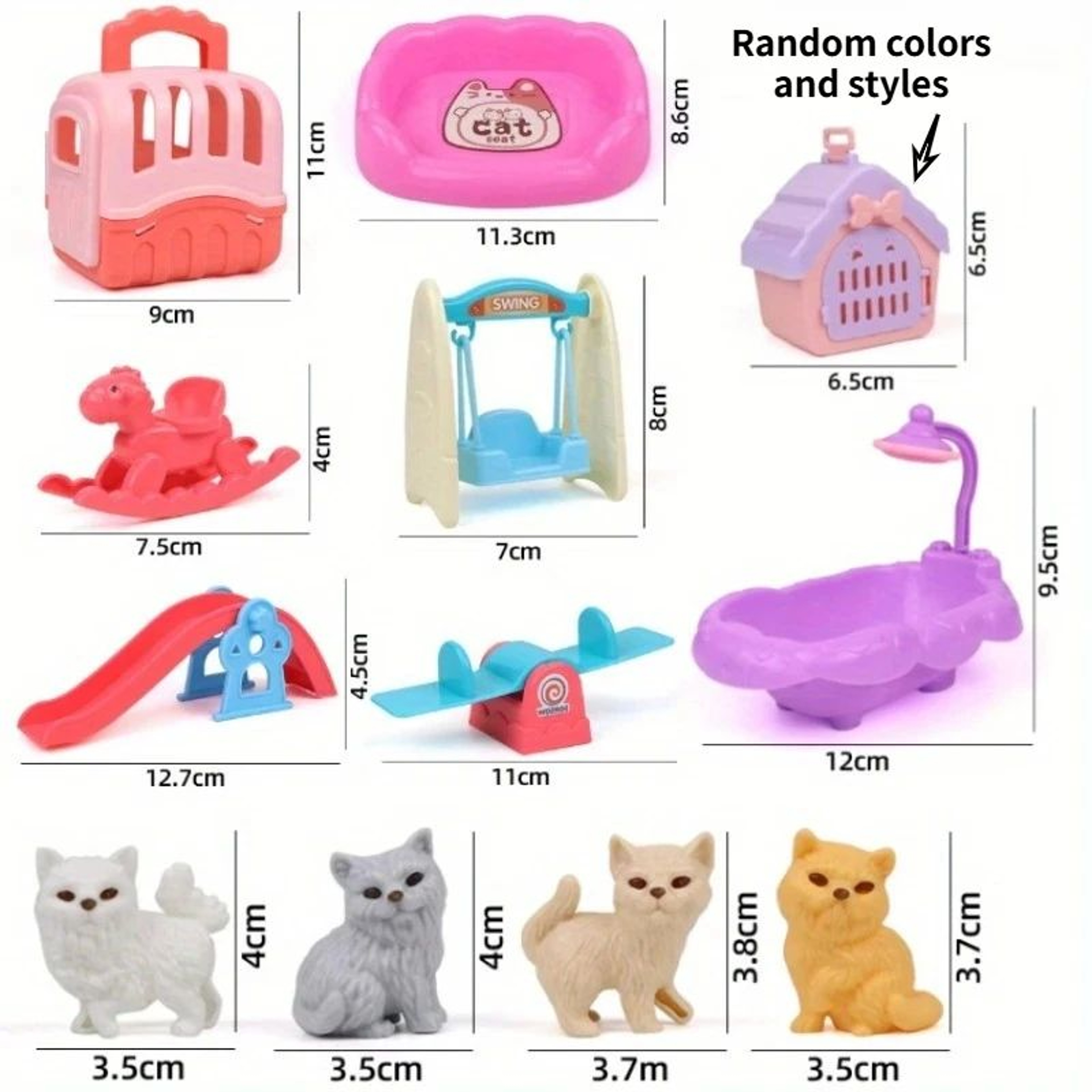 Cute Dog Doll Basket Toy Set 1