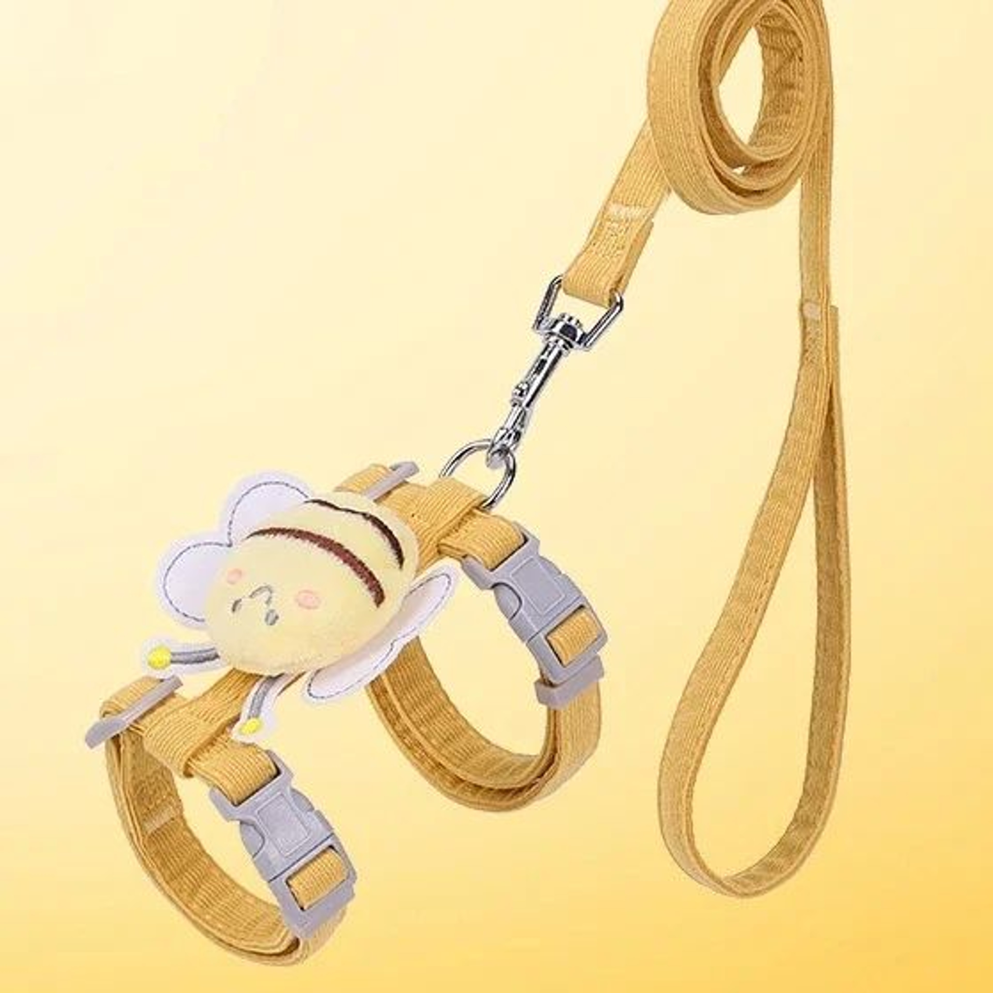 Cartoon Bee Cat Harness Leash Set 8