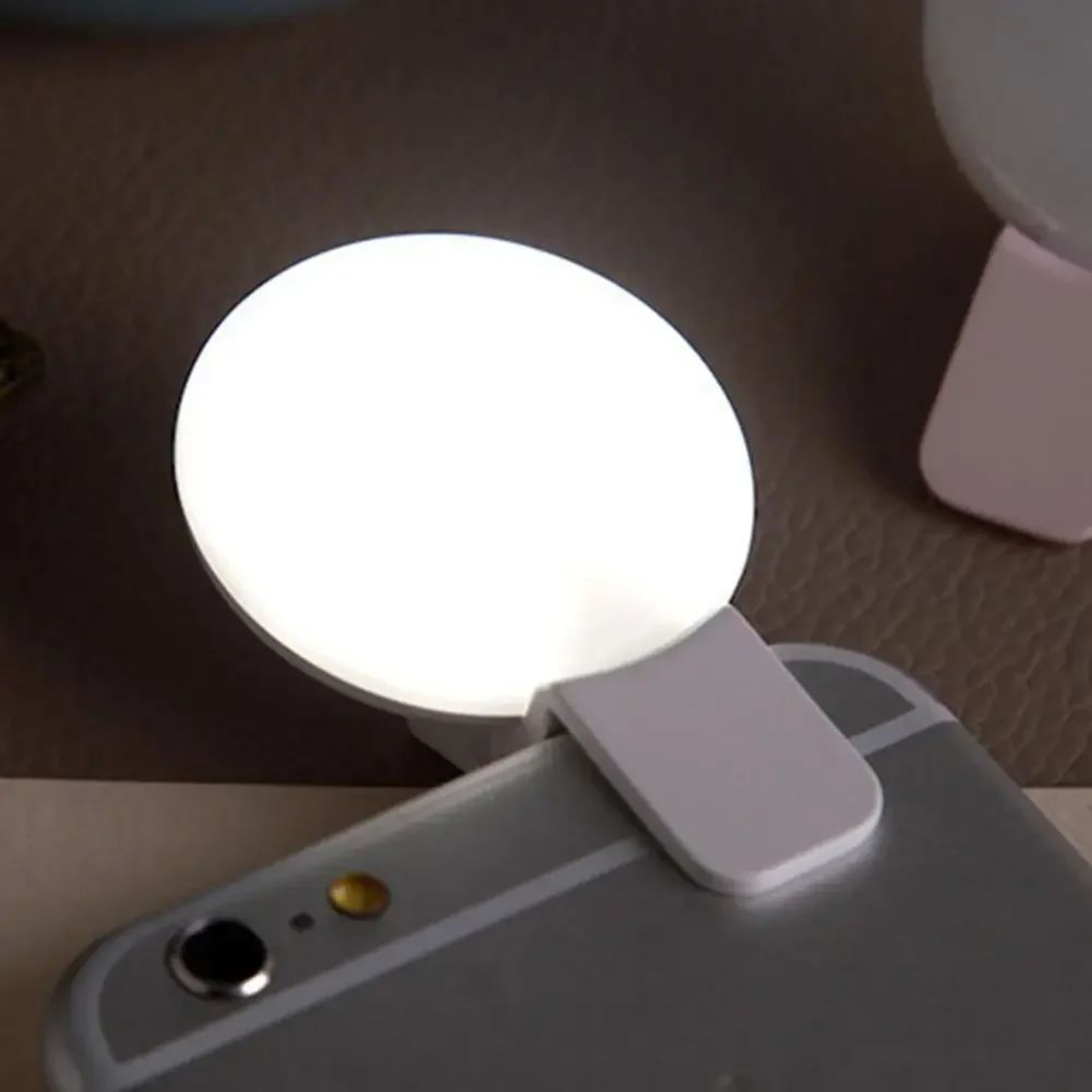 Portable LED Selfie Ring Light Clip 2