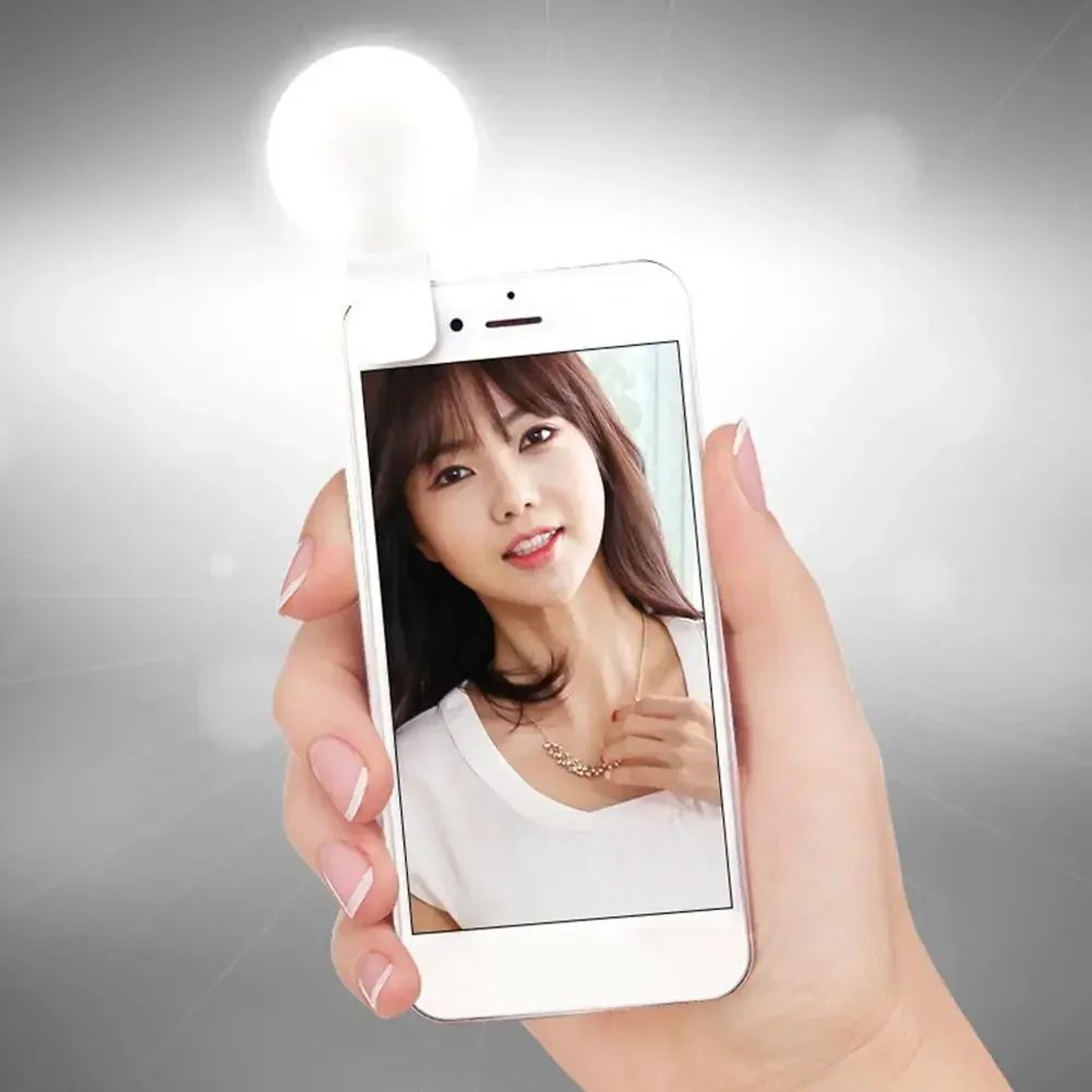 Portable LED Selfie Ring Light Clip 8