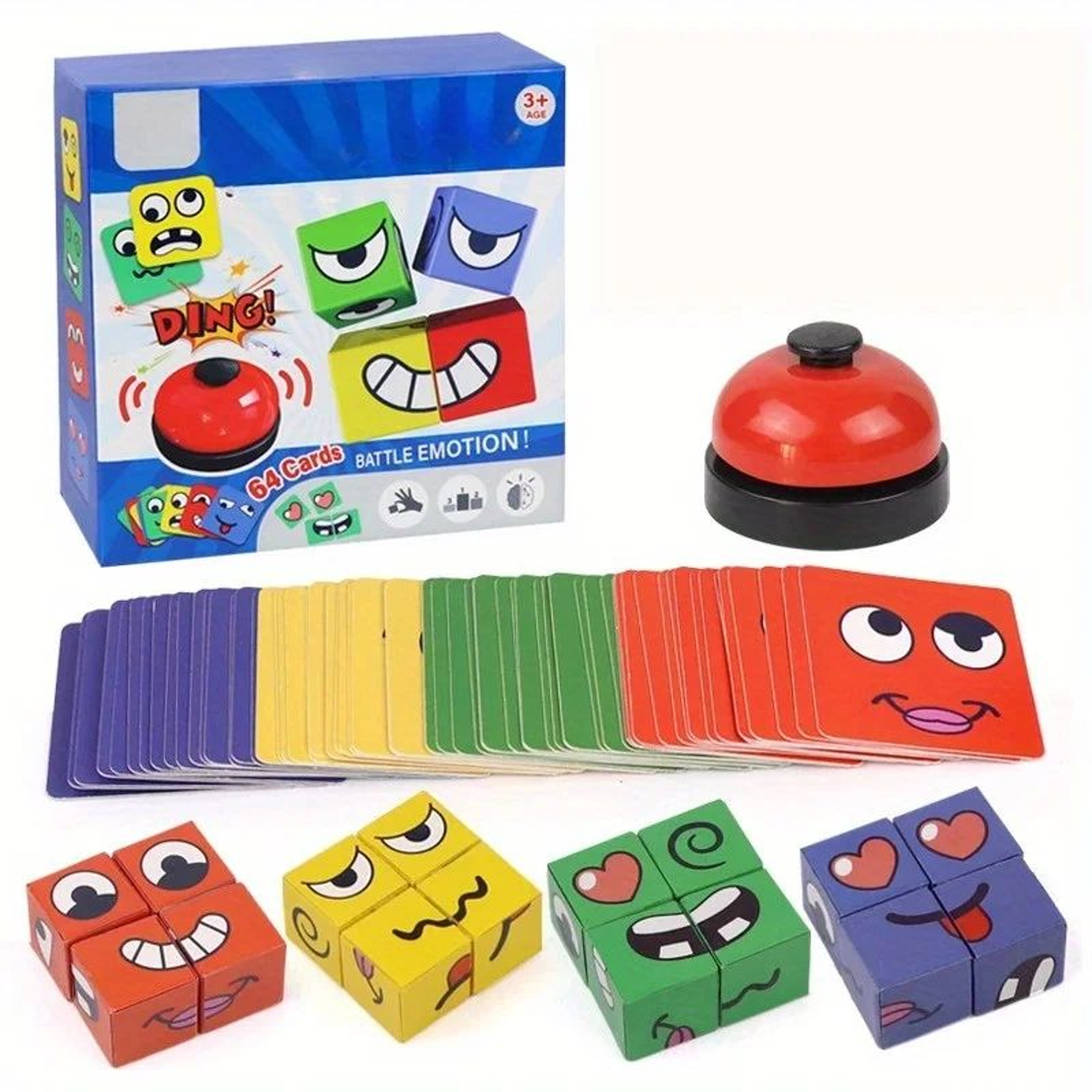 Kids Face Change Expression Puzzle Cube 11