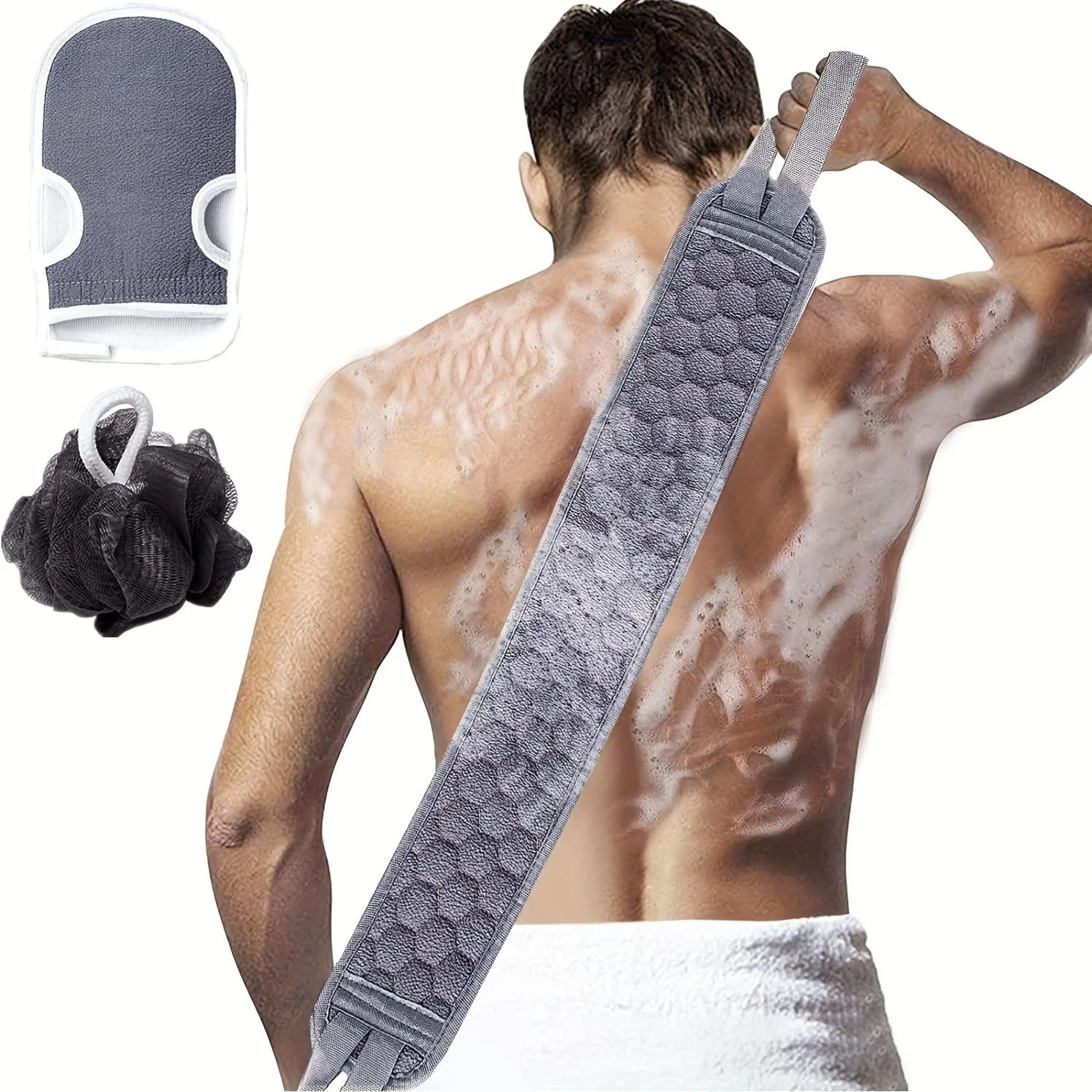 Exfoliating Body Scrubber Bath Set 0