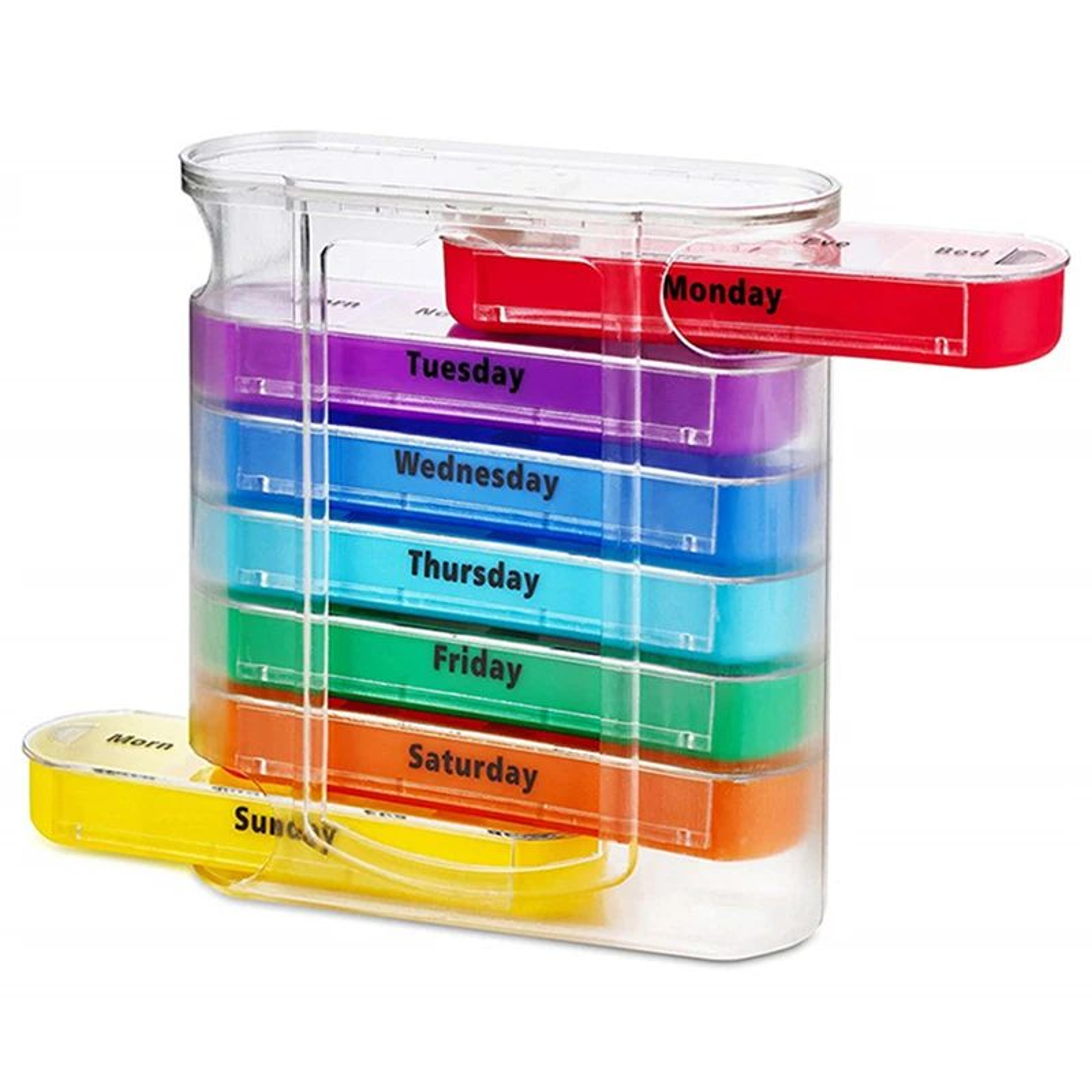 7 Day Pill Organizer Medicine Box 4