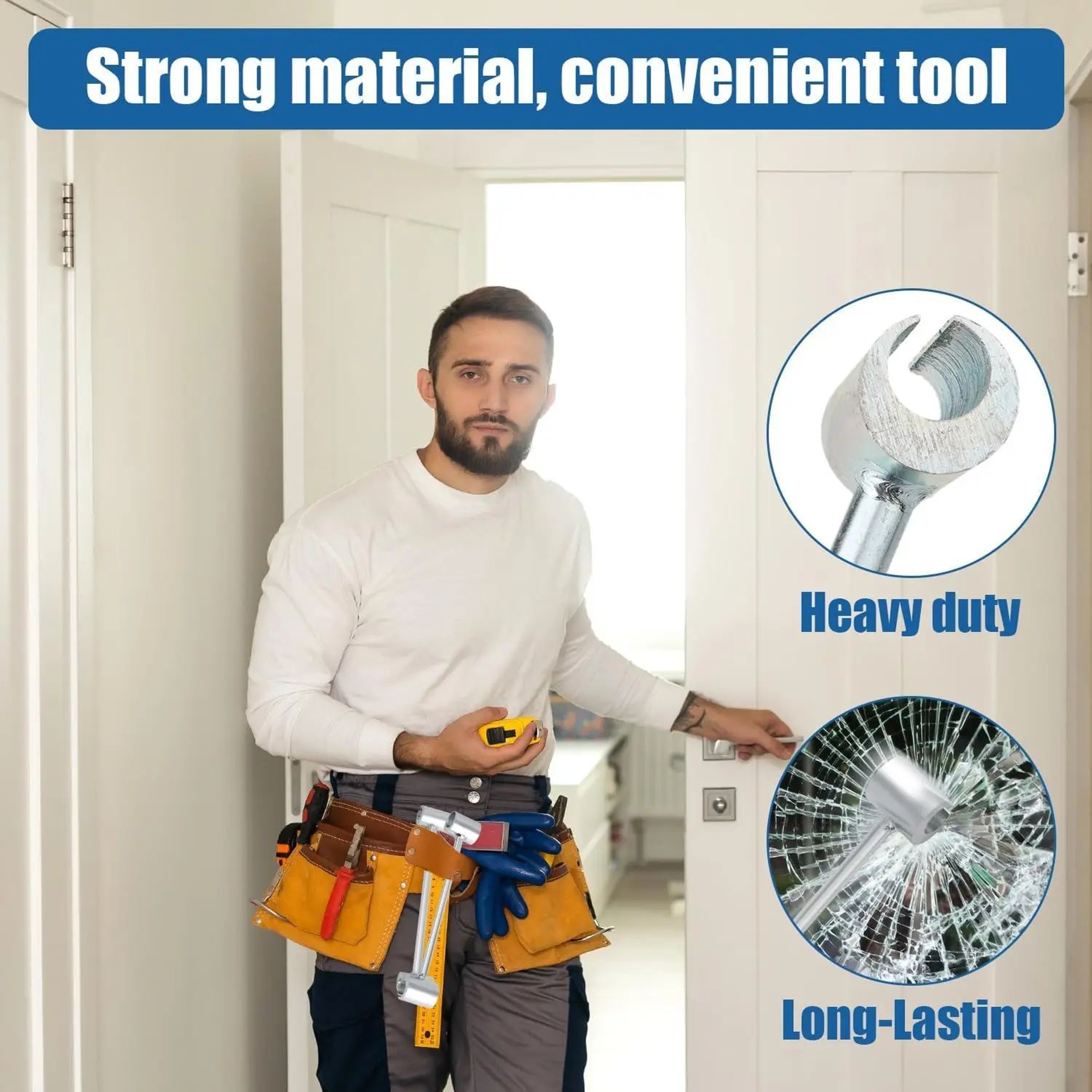 Adjustable Hinge Gap Repair Wrench 10