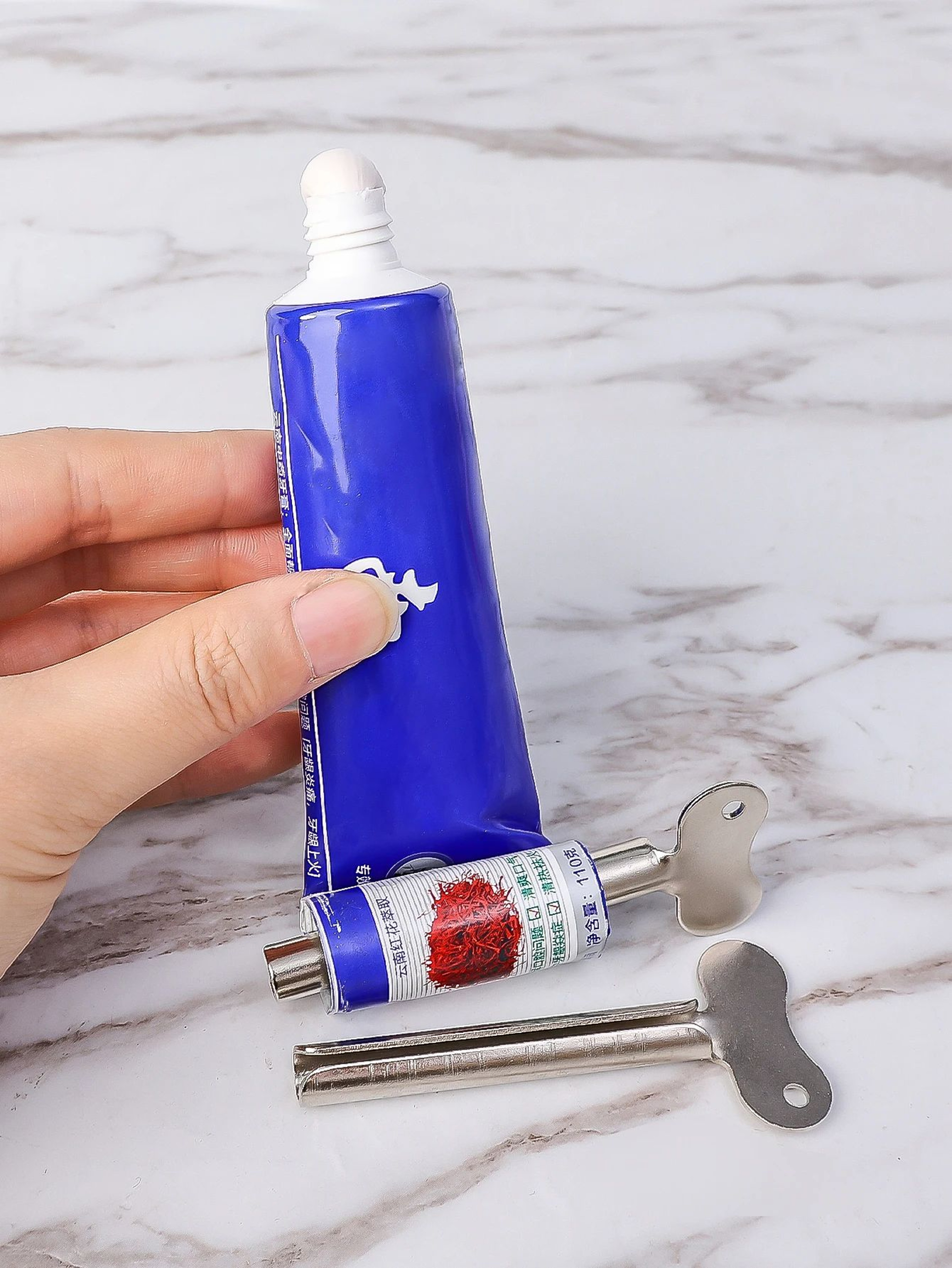 Stainless Steel Toothpaste Tube Squeezer 6