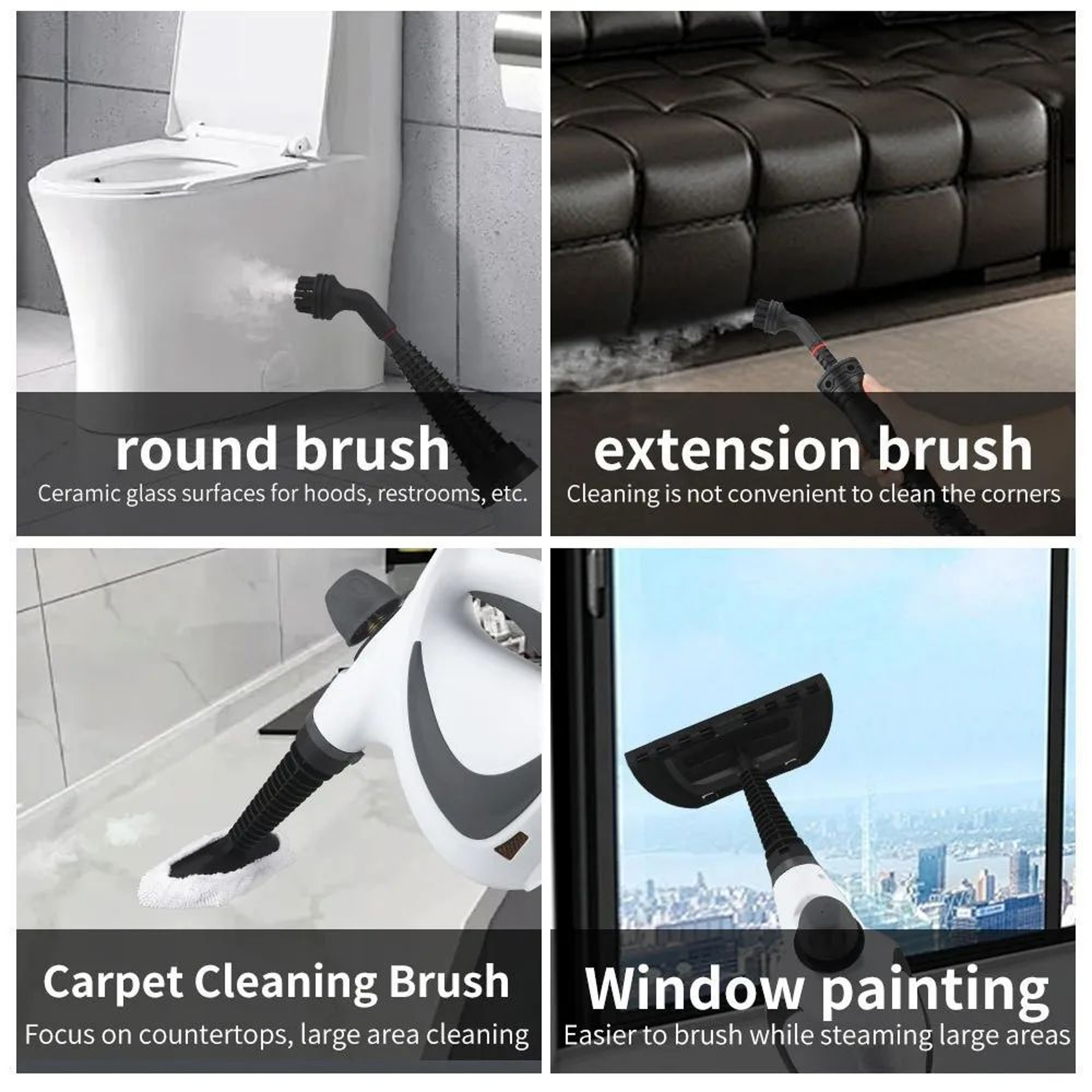 Pressurized Handheld Steam Cleaner 1