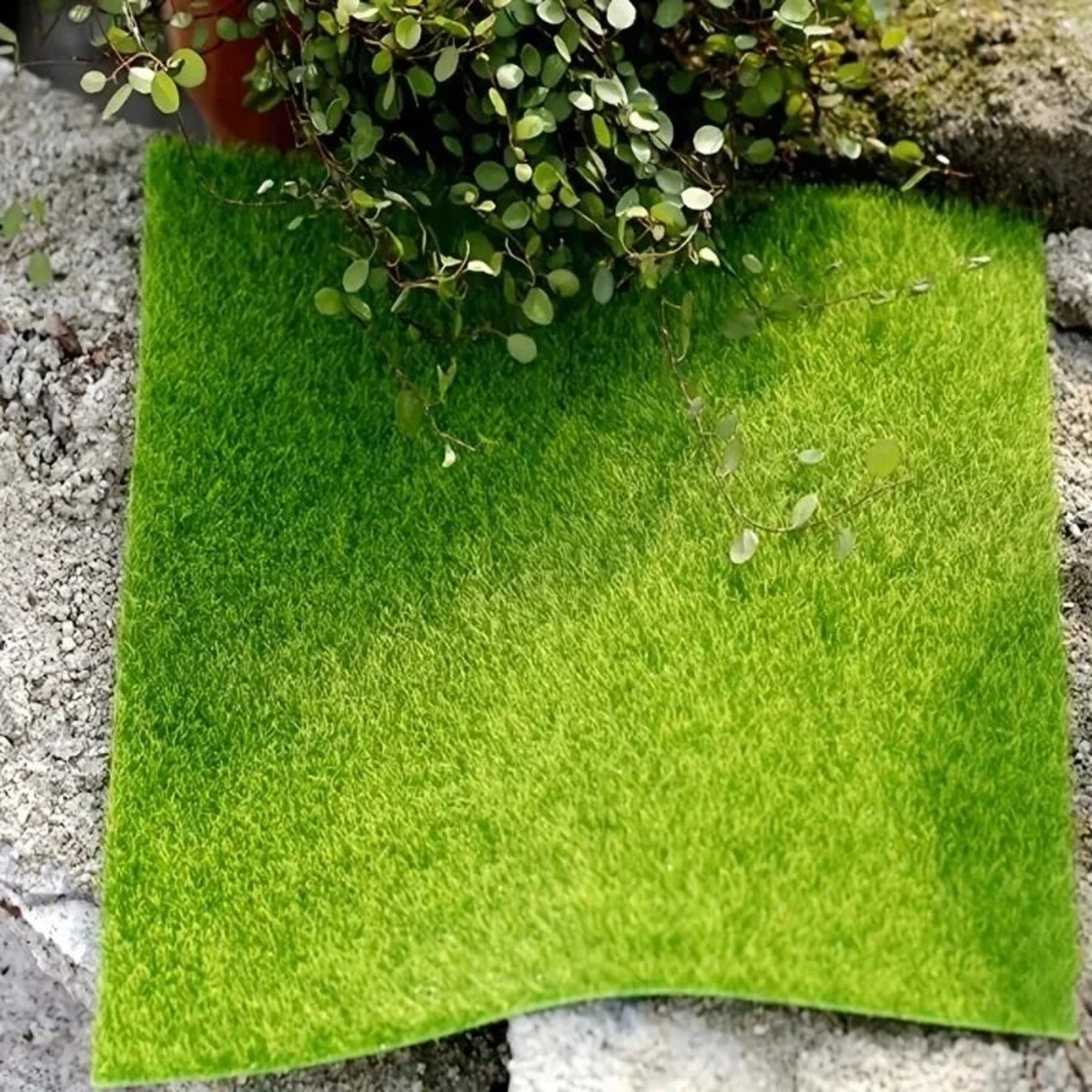 Artificial Grass Lawn Decor Mat 0