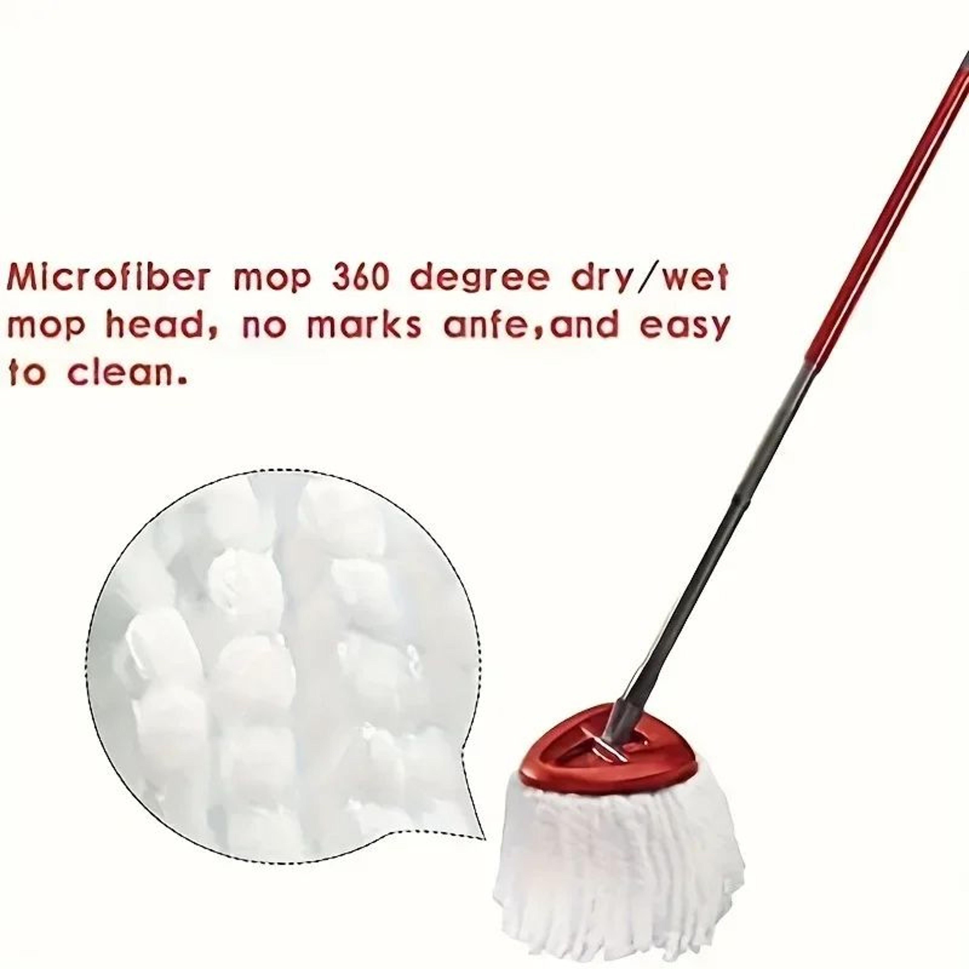 Microfiber Mop Replacement Cloth Heads 2