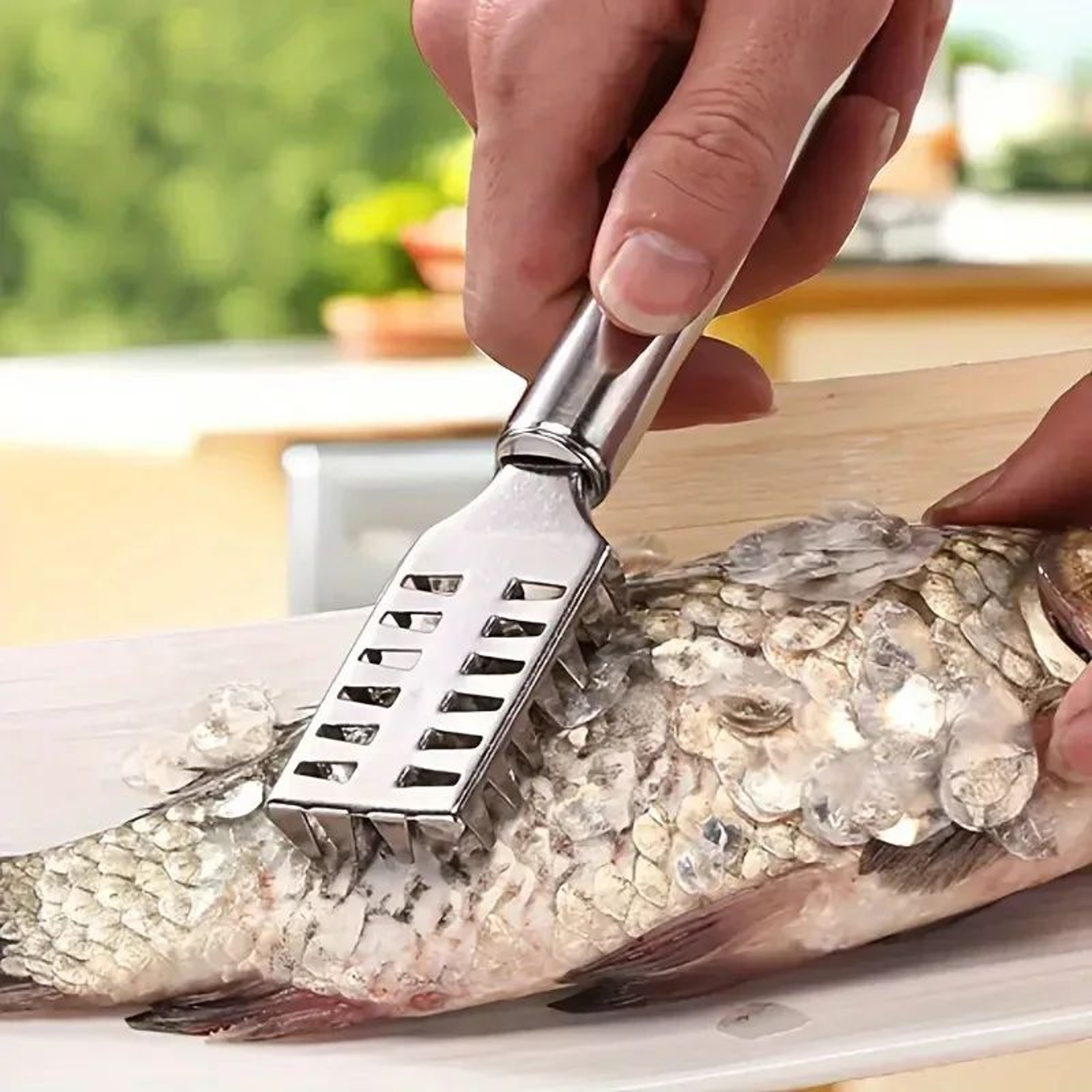 Stainless Steel Fish Scale Remover 0