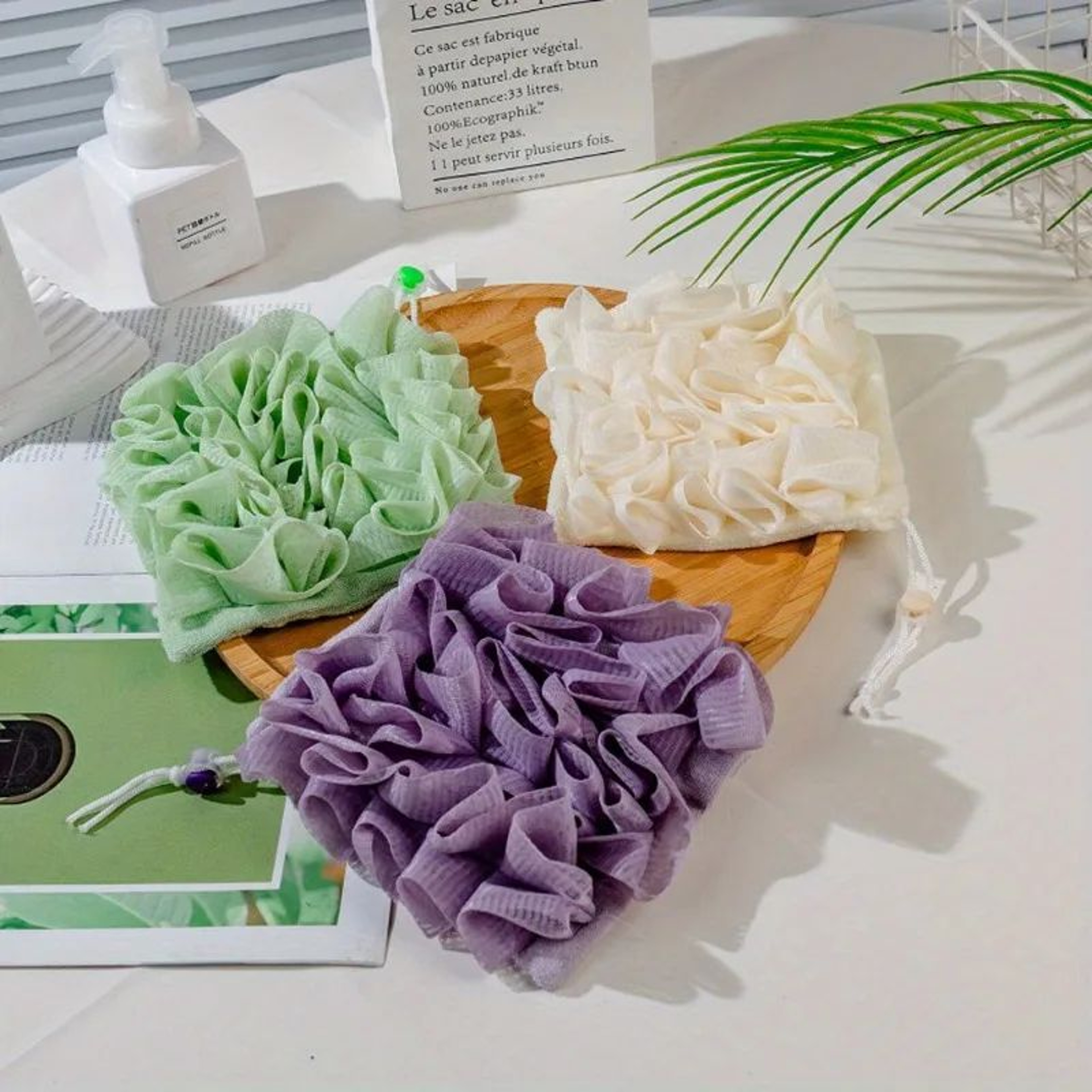 Soft Exfoliating Bath Loofah Ball 0