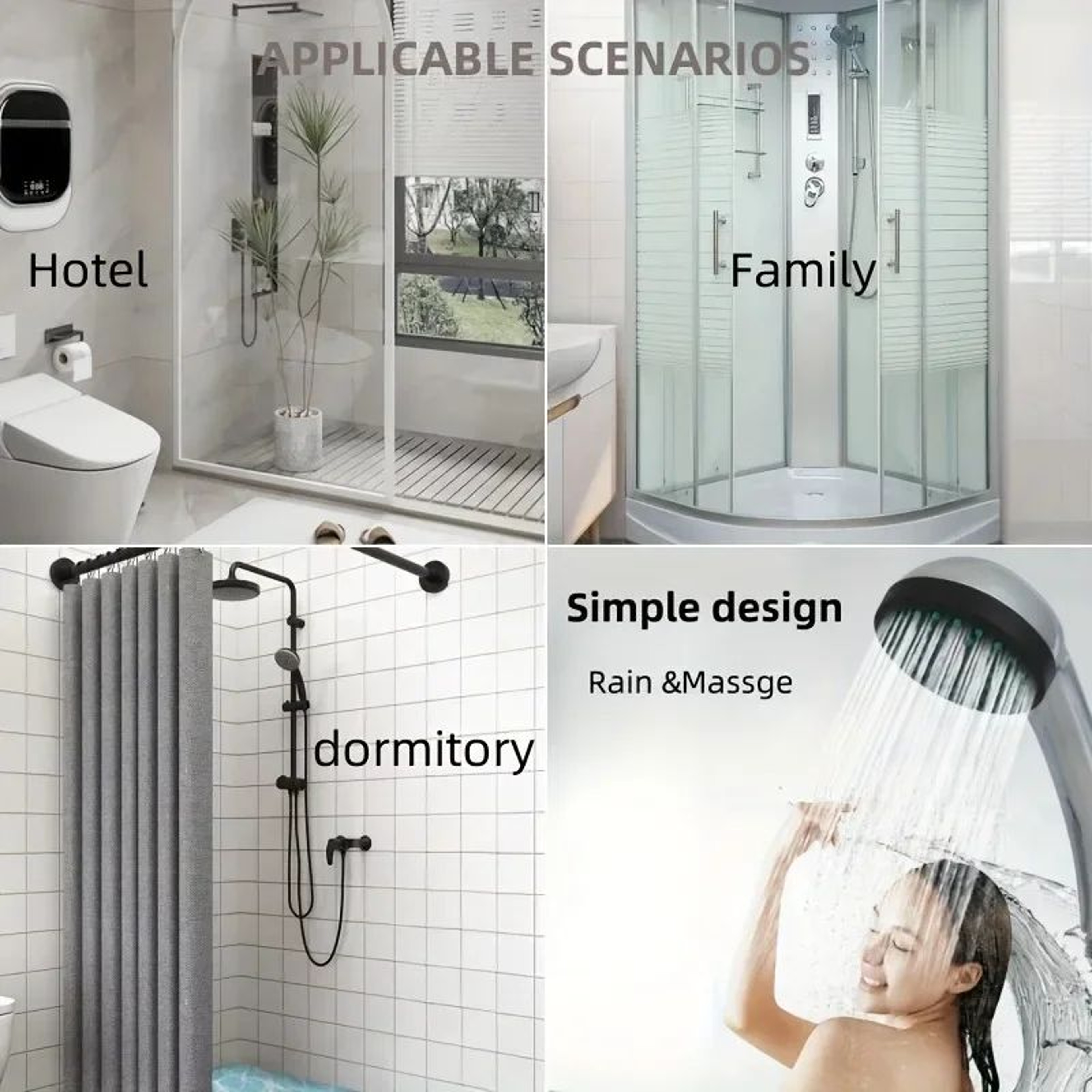 Handheld Bathroom Shower Head 1