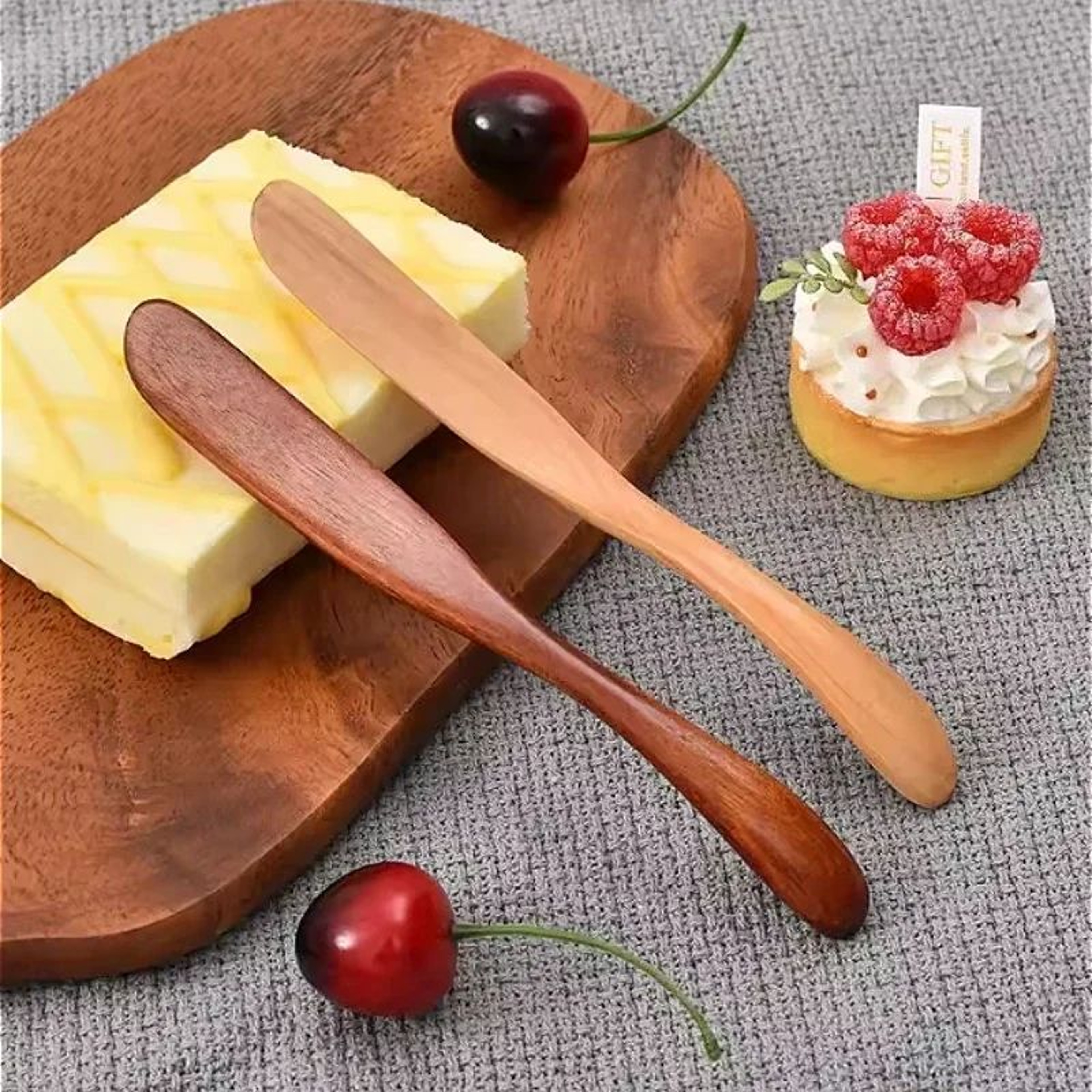 Wooden Butter And Jam Spreader Knife 2