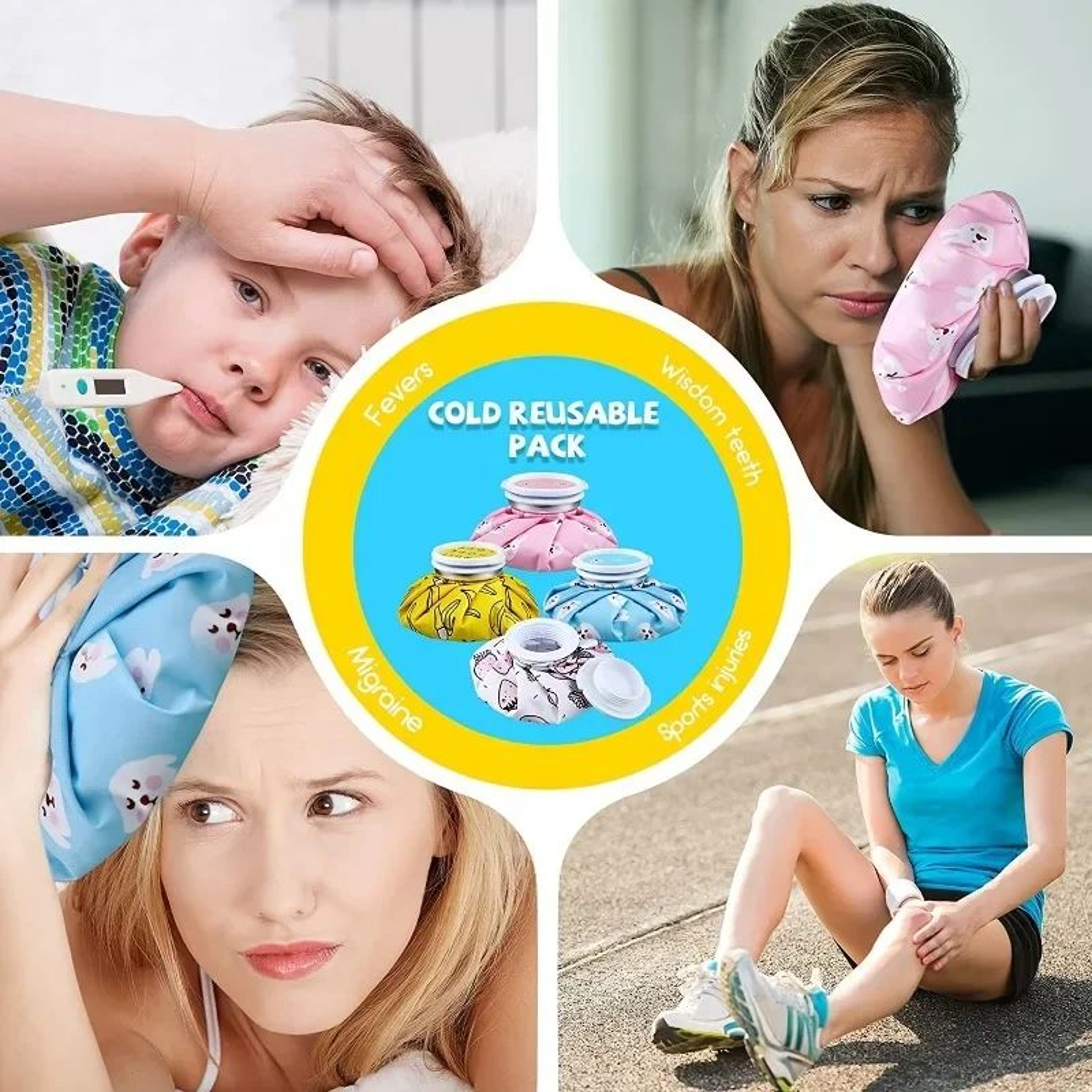 Cartoon Hot And Cold Water Therapy Bag 7