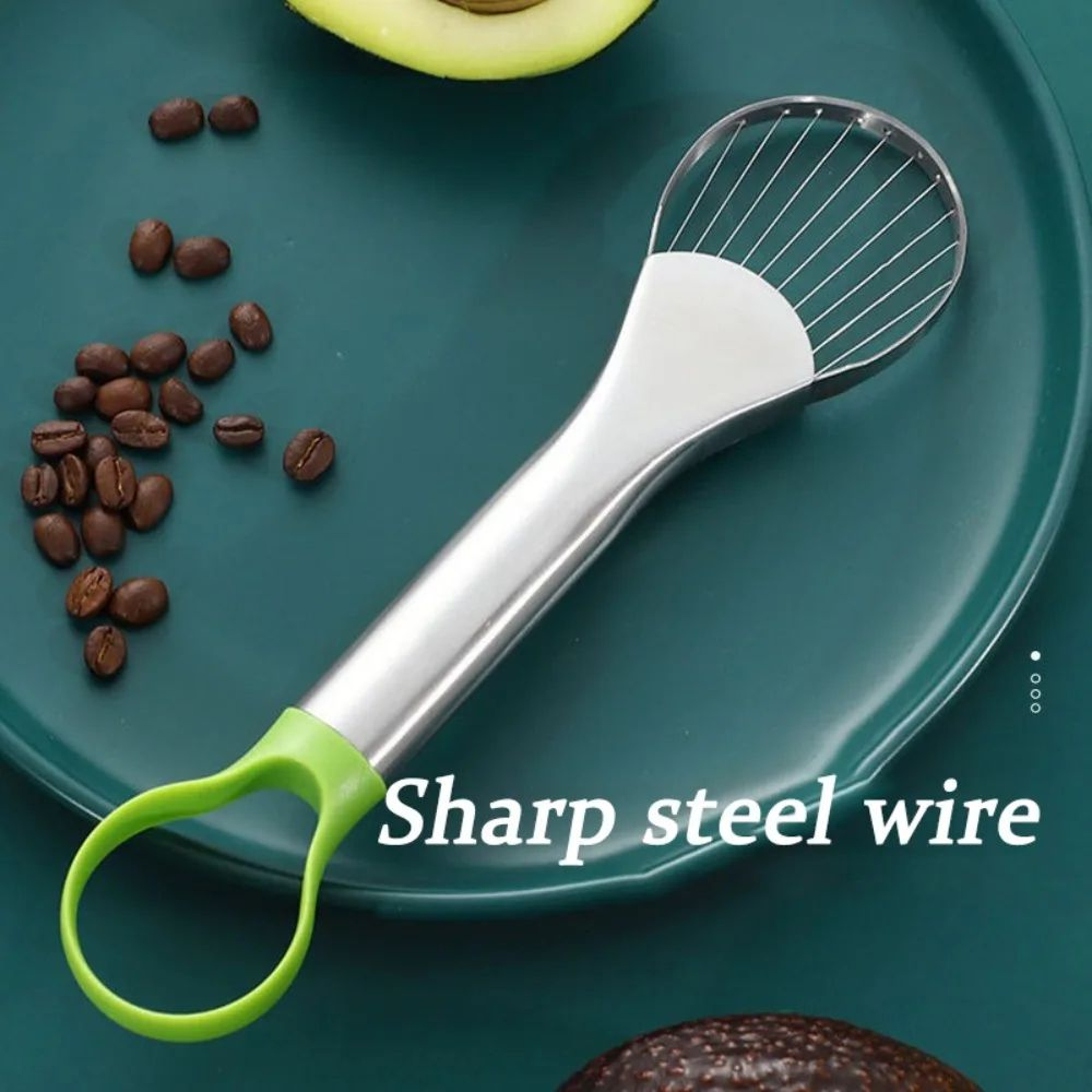 Stainless Steel Avocado Slicing Tool 2