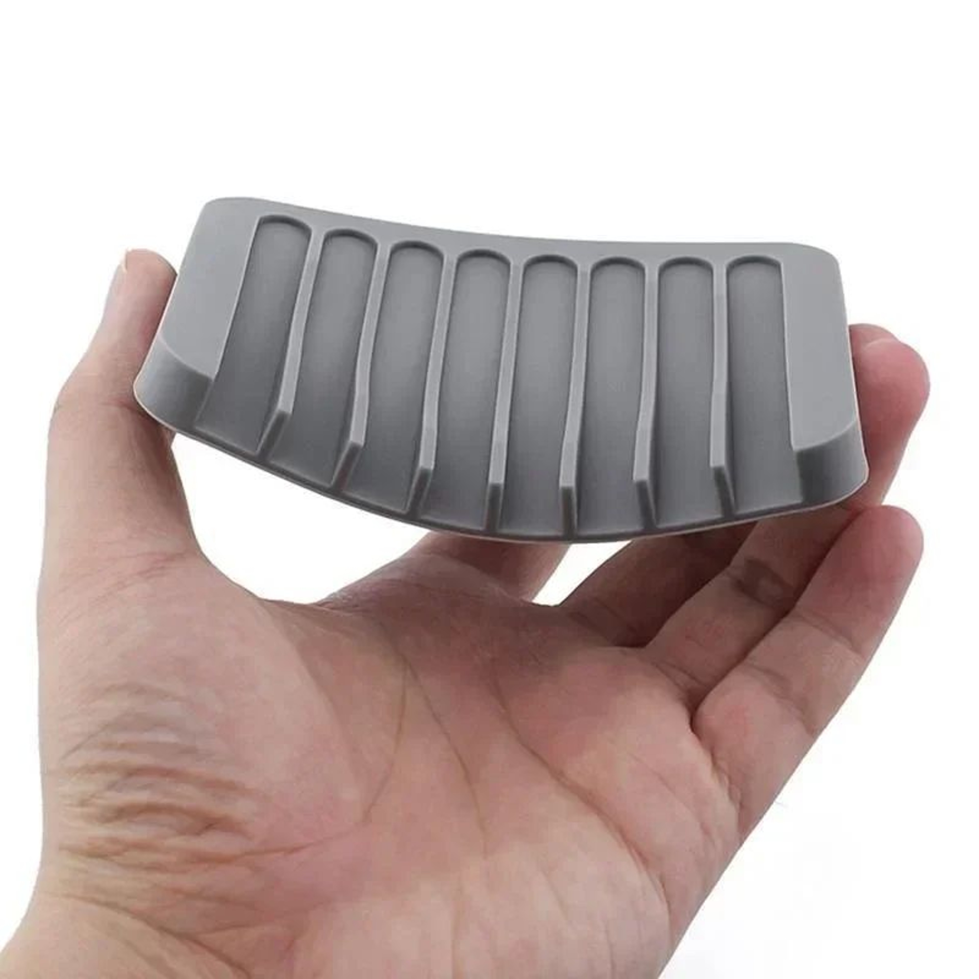 Silicone Self Draining Soap Holder Mat 7