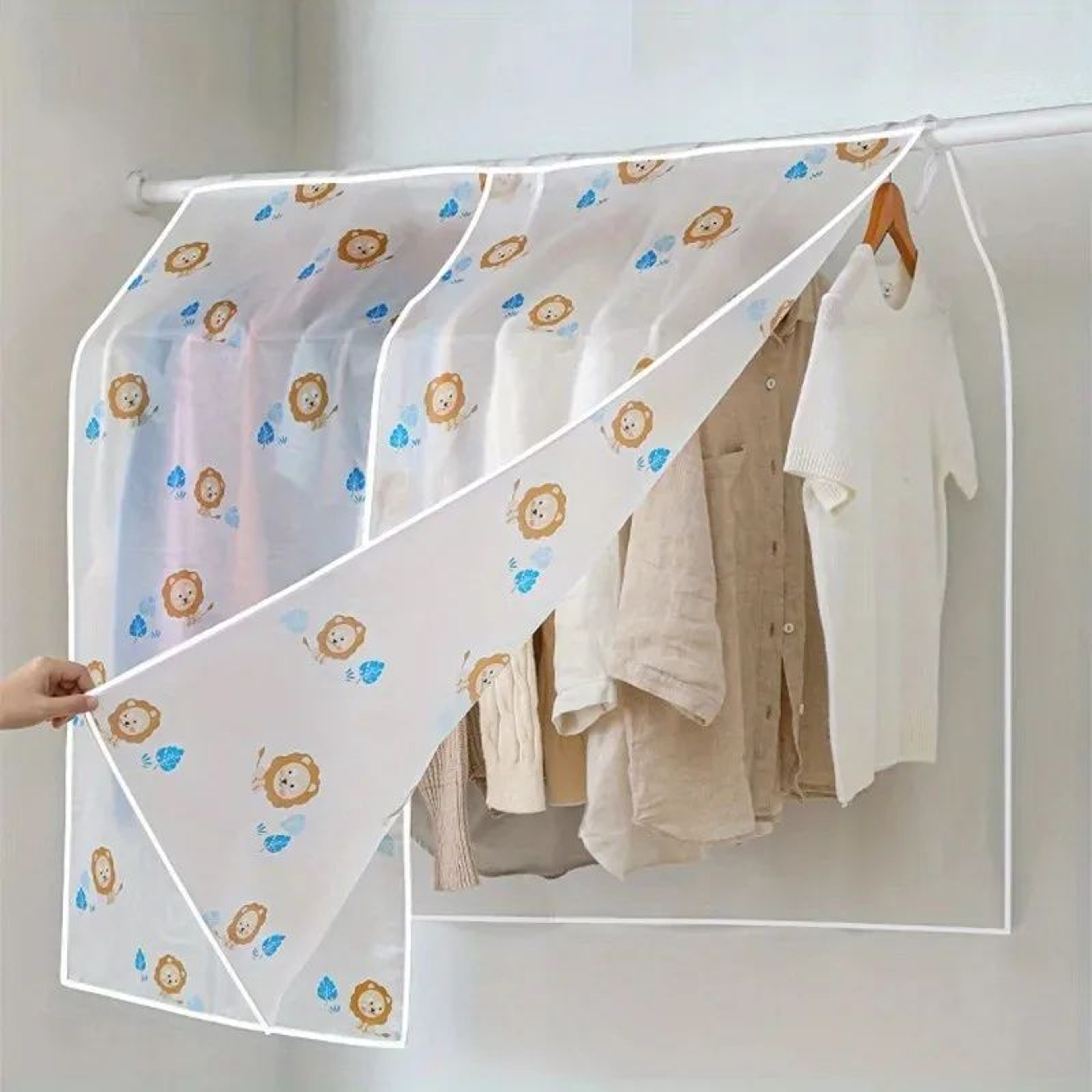 Translucent Dust Proof Garment Cover 5