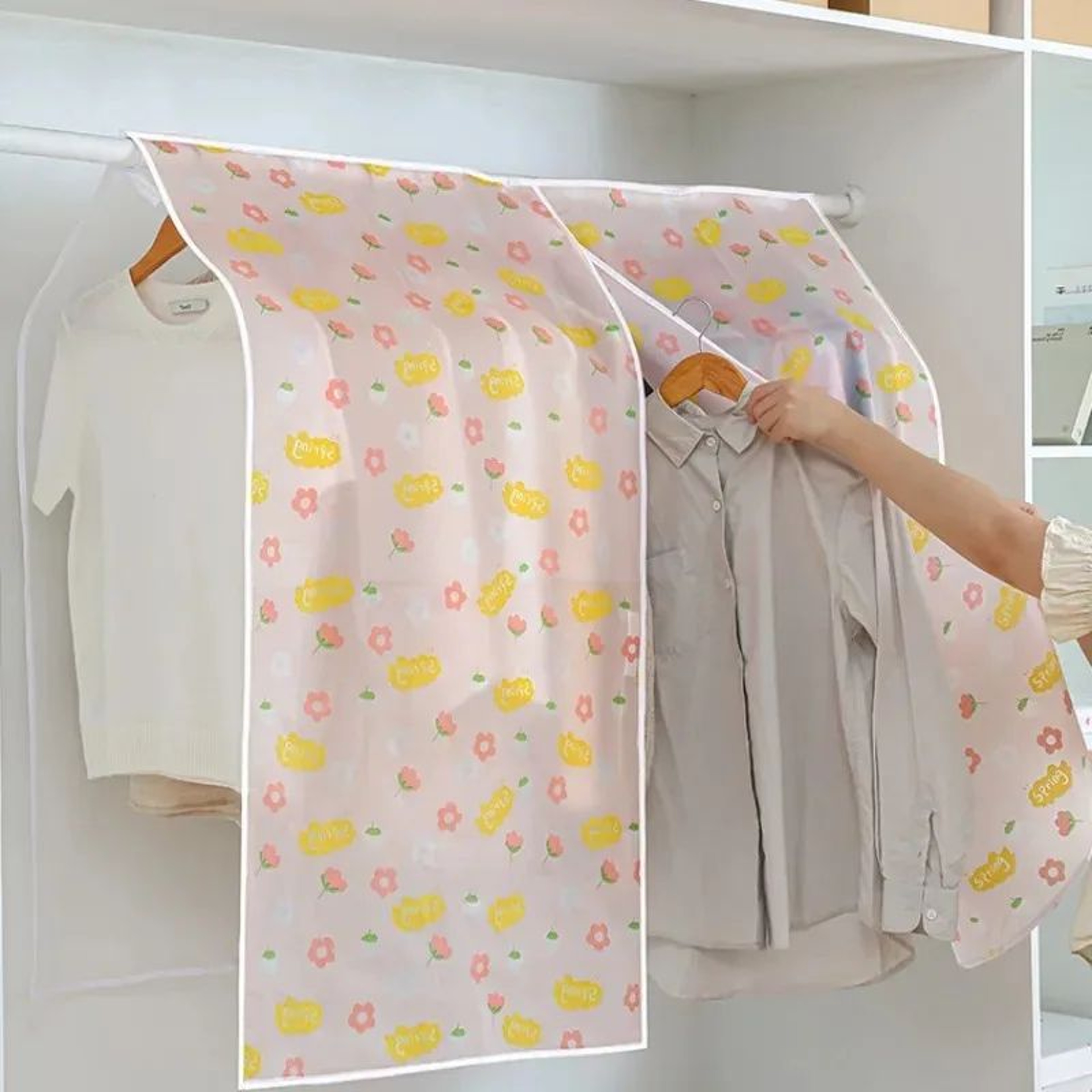 Translucent Dust Proof Garment Cover 7