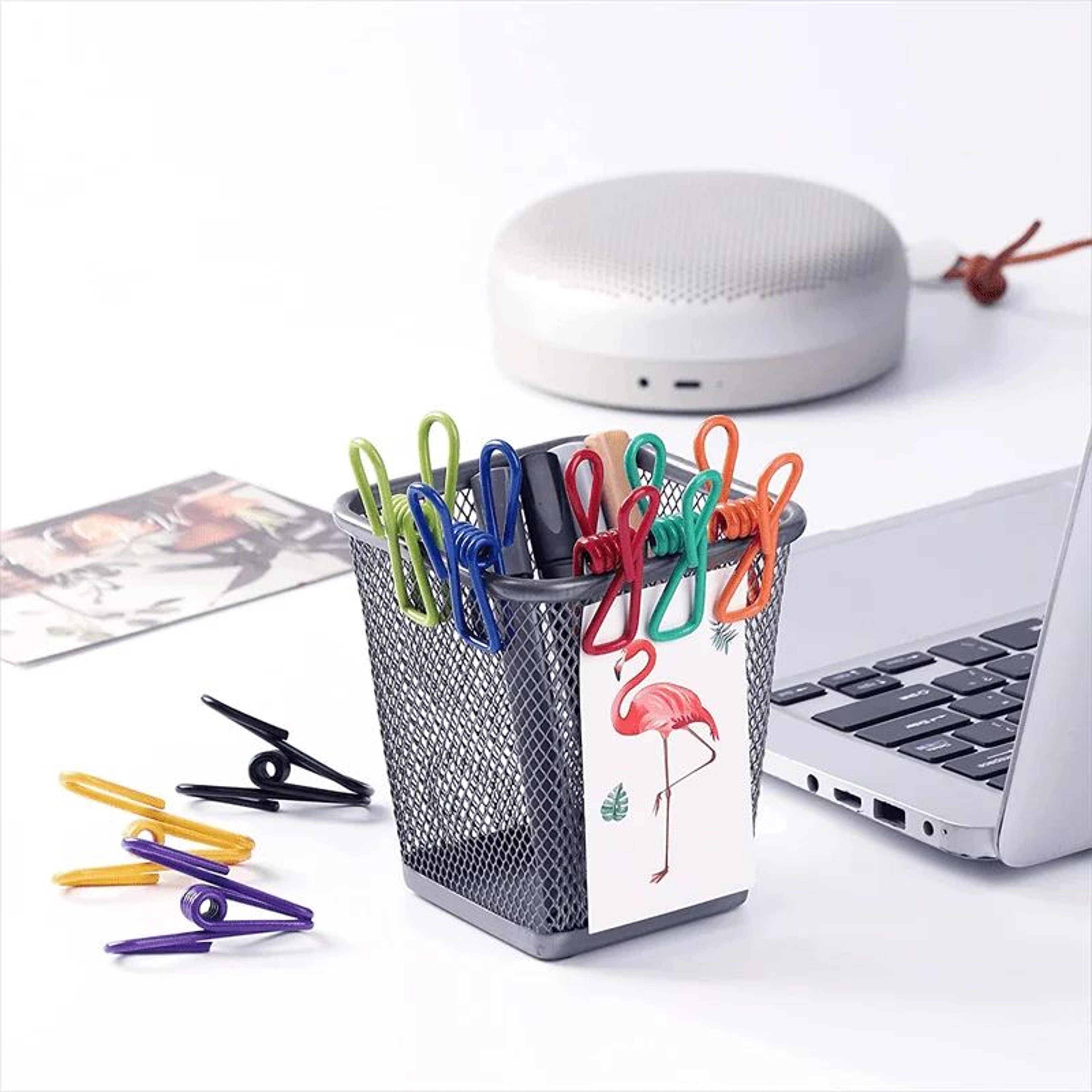 PVC Coated Metal Chip Clip Set 1