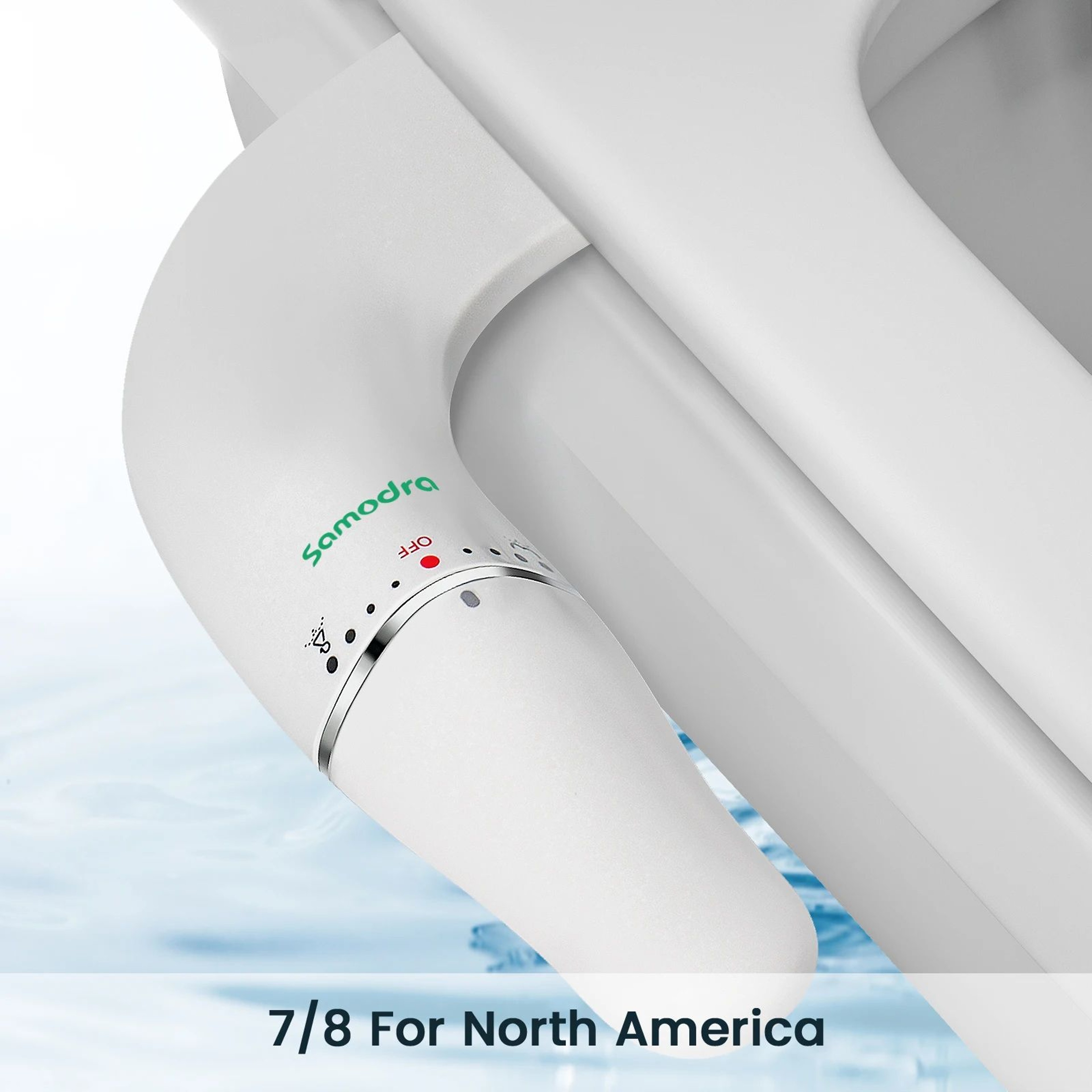 Ultra Slim Dual Nozzle Bidet Toilet Attachment 14