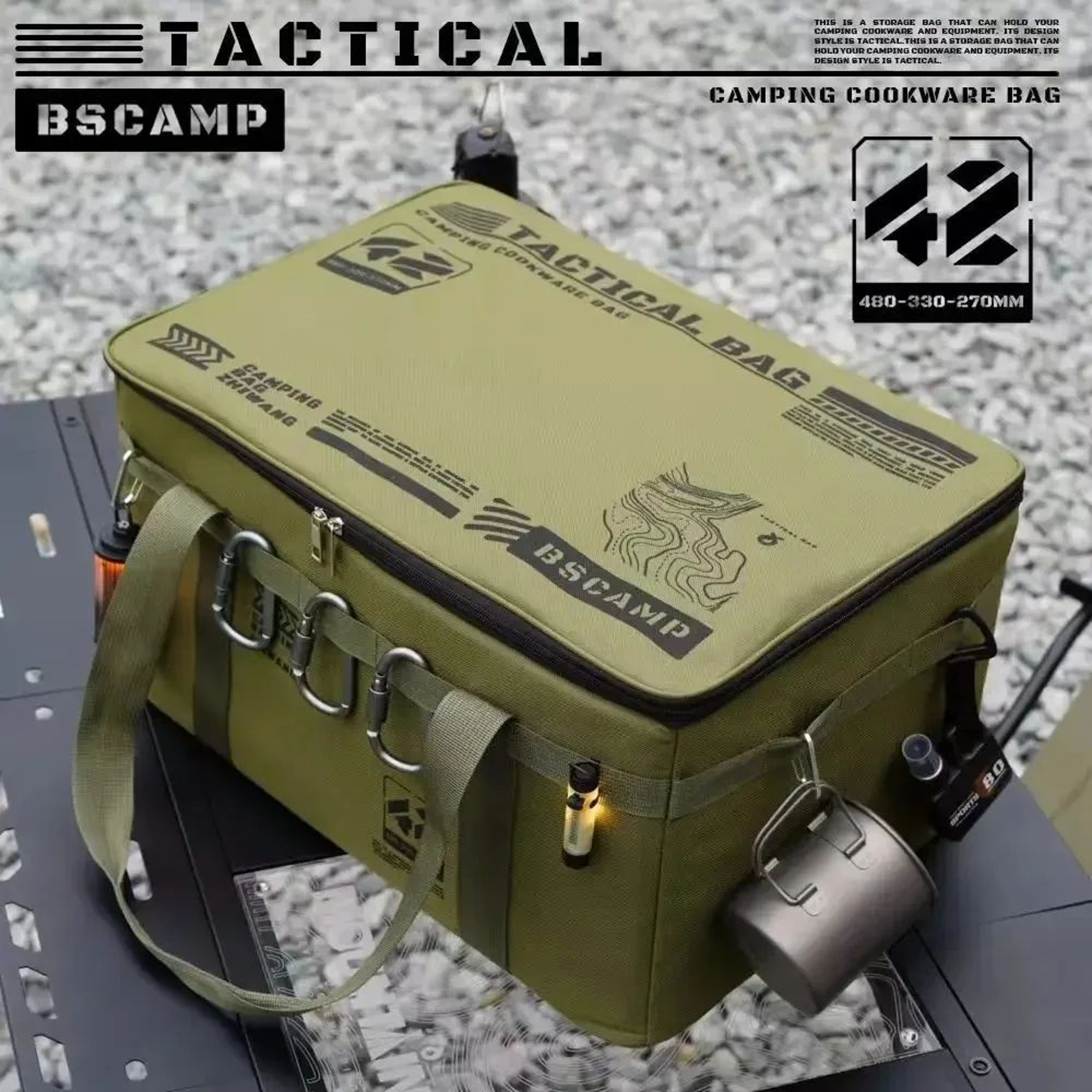 Large Waterproof Outdoor Folding Storage Box 5