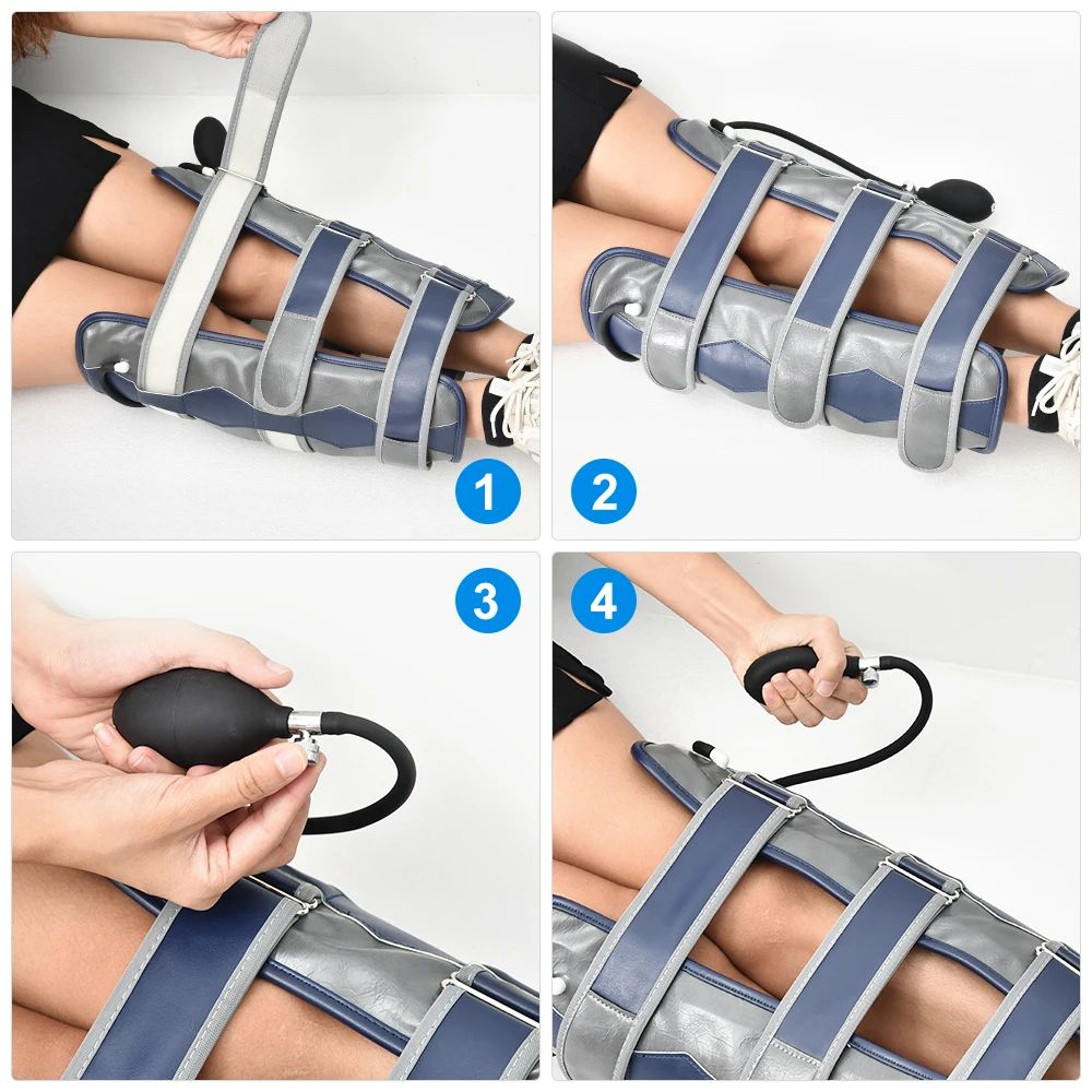 Leg Straightening OX Type Knee Valgum Correction Belt 4