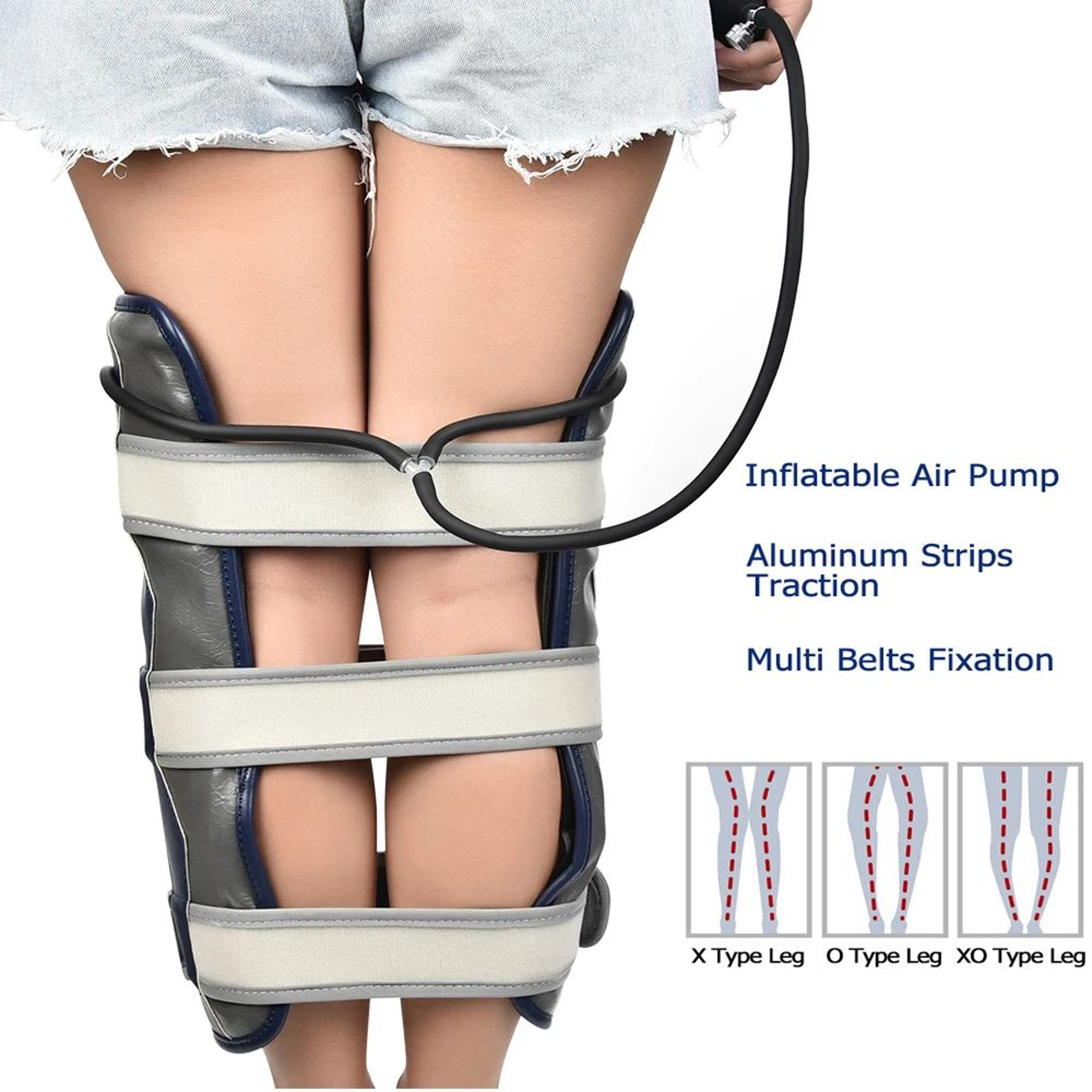 Leg Straightening OX Type Knee Valgum Correction Belt 7